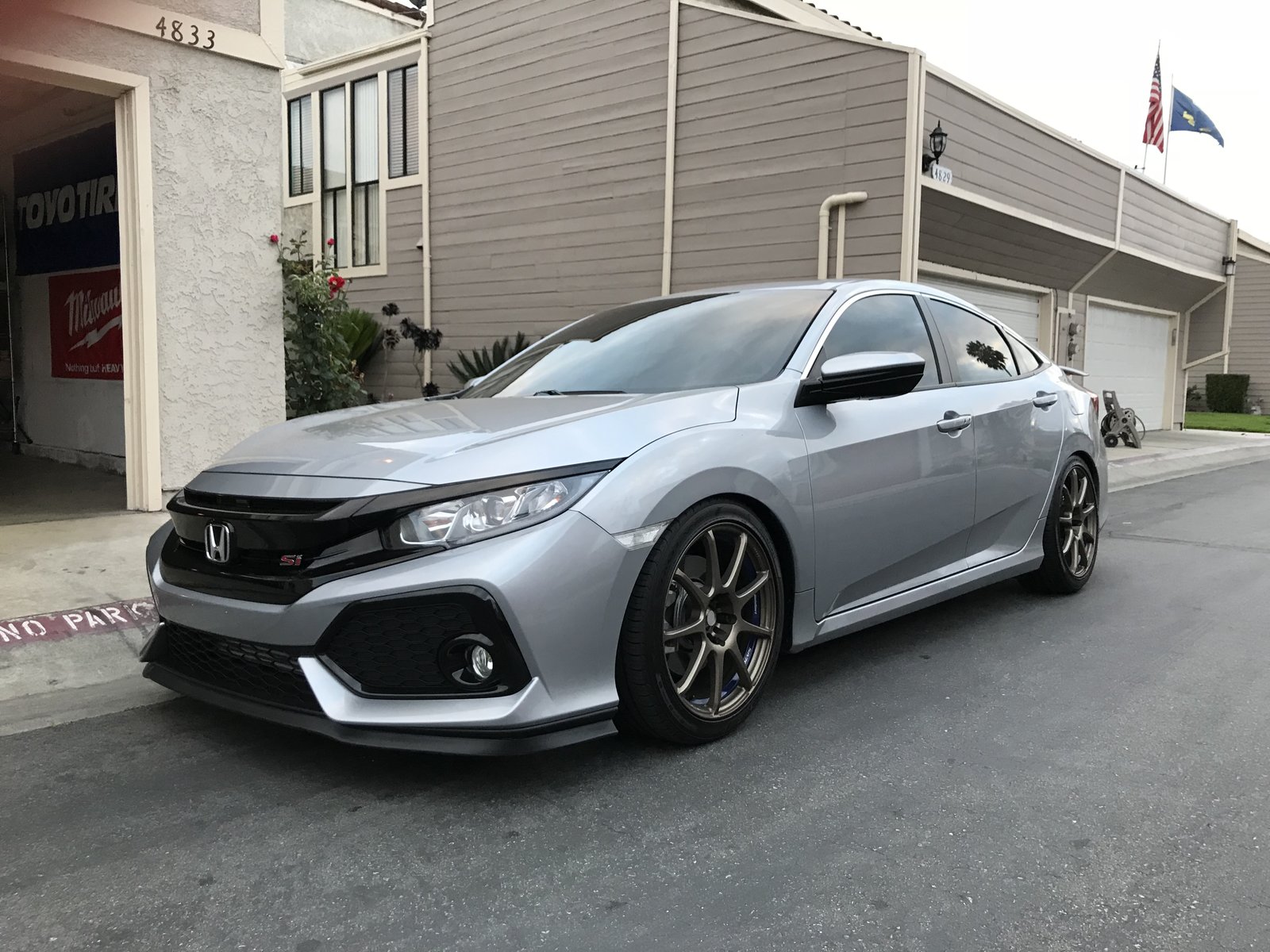 photo 3 Honda Civic custom wheels   18x8.5, ET +36, tire size 235/40 R18. x ET