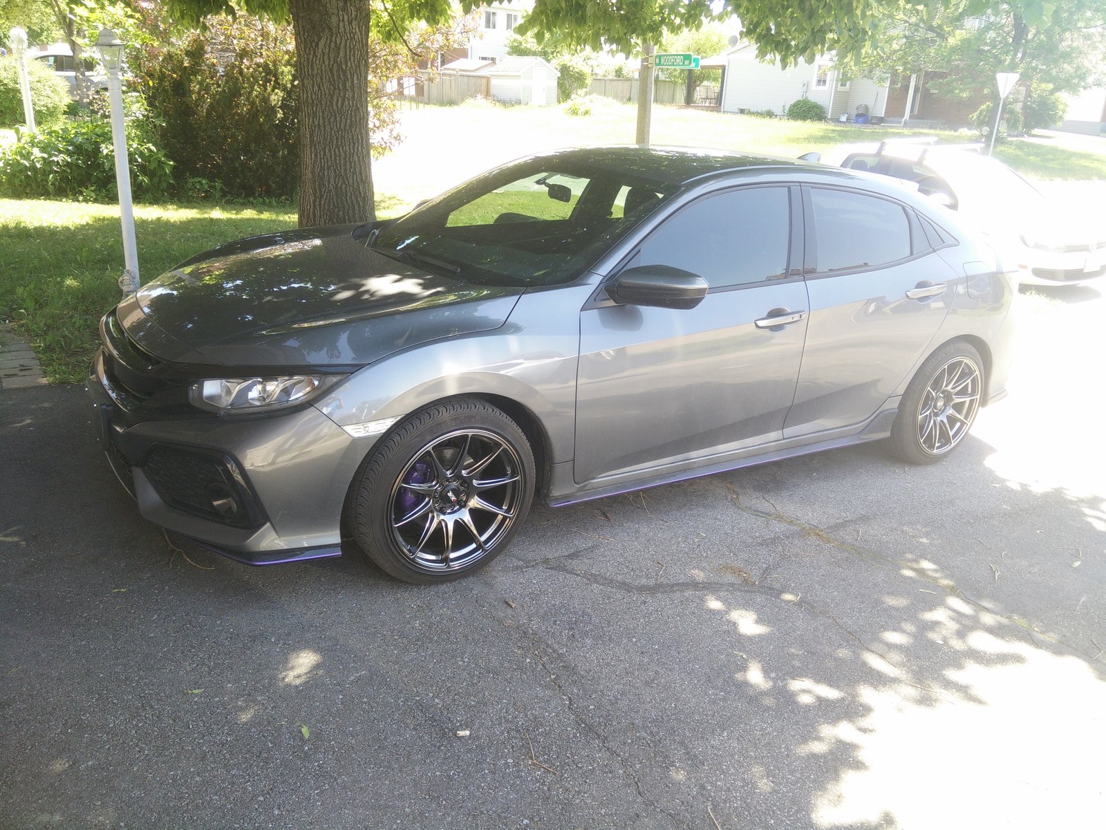 photo 3 Honda Civic custom wheels   18x8.75, ET +35, tire size X R18. x ET