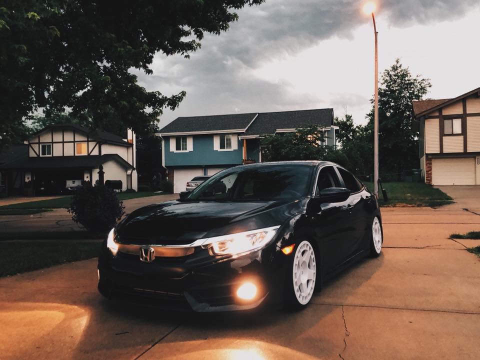 photo 2 Honda Civic custom wheels   18x9.0, ET +42, tire size 215/35 R18. x ET