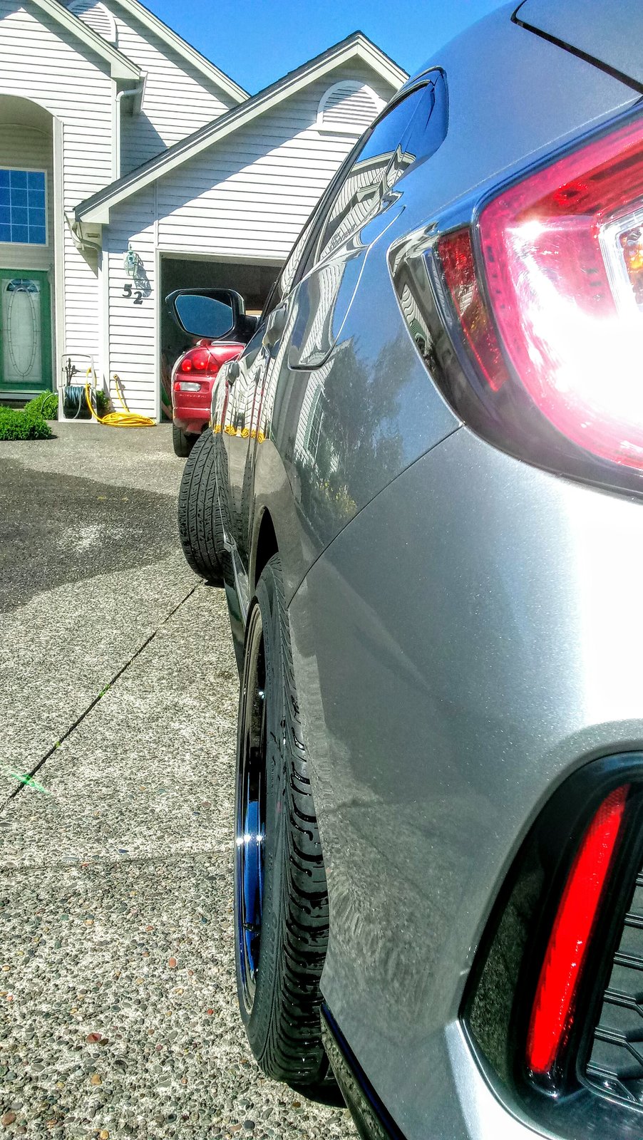 photo 2 Honda Civic custom wheels   18x8.5, ET +30, tire size 235/40 R18. x ET