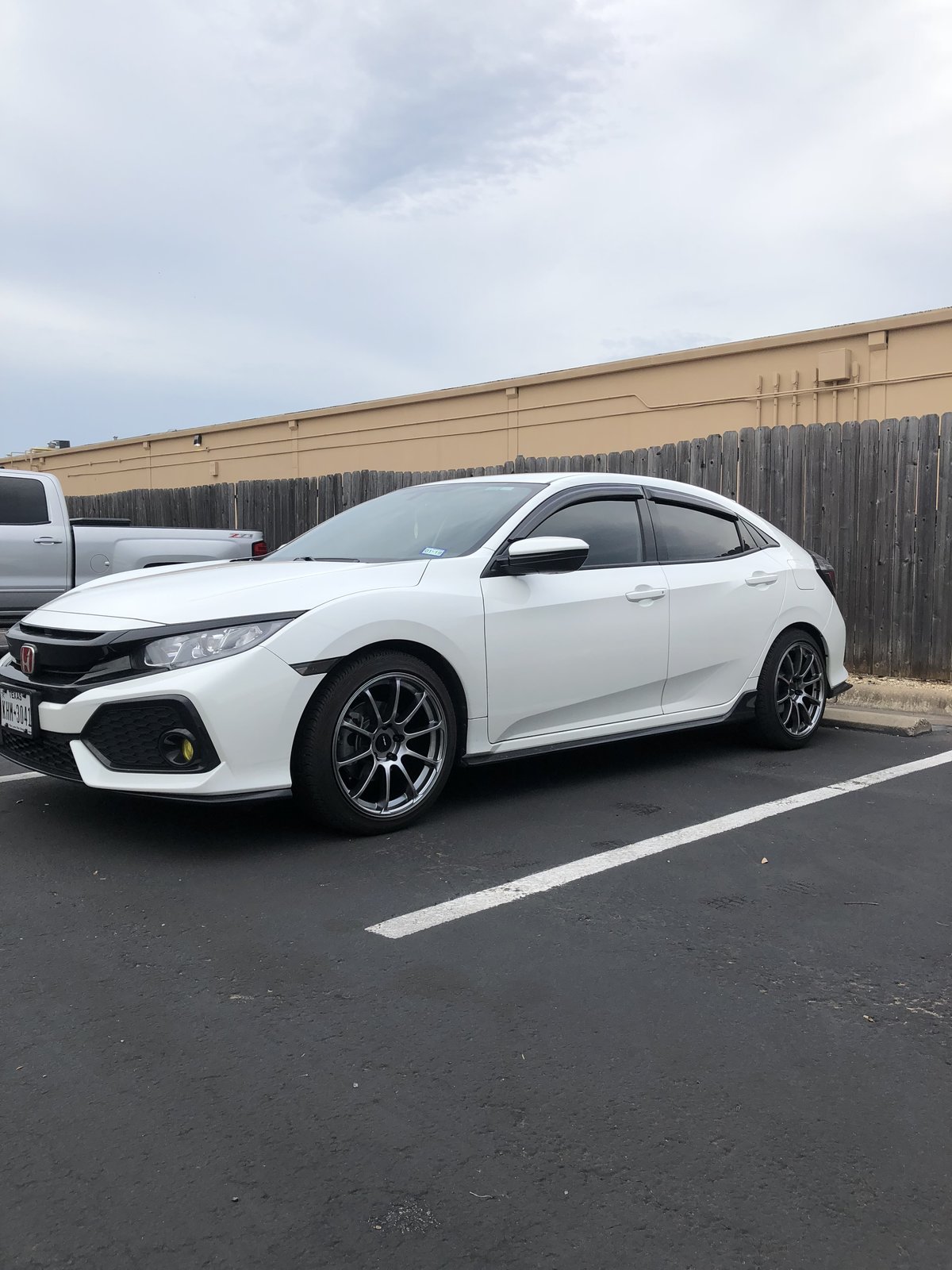 photo 1 Honda Civic custom wheels   18x8.5, ET +35, tire size 235/40 R18. x ET