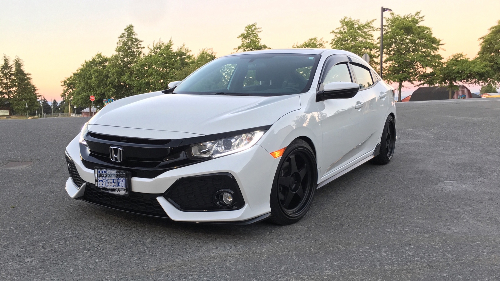 photo 1 Honda Civic custom wheels   18x9.5, ET +35, tire size 235/40 R18. x ET