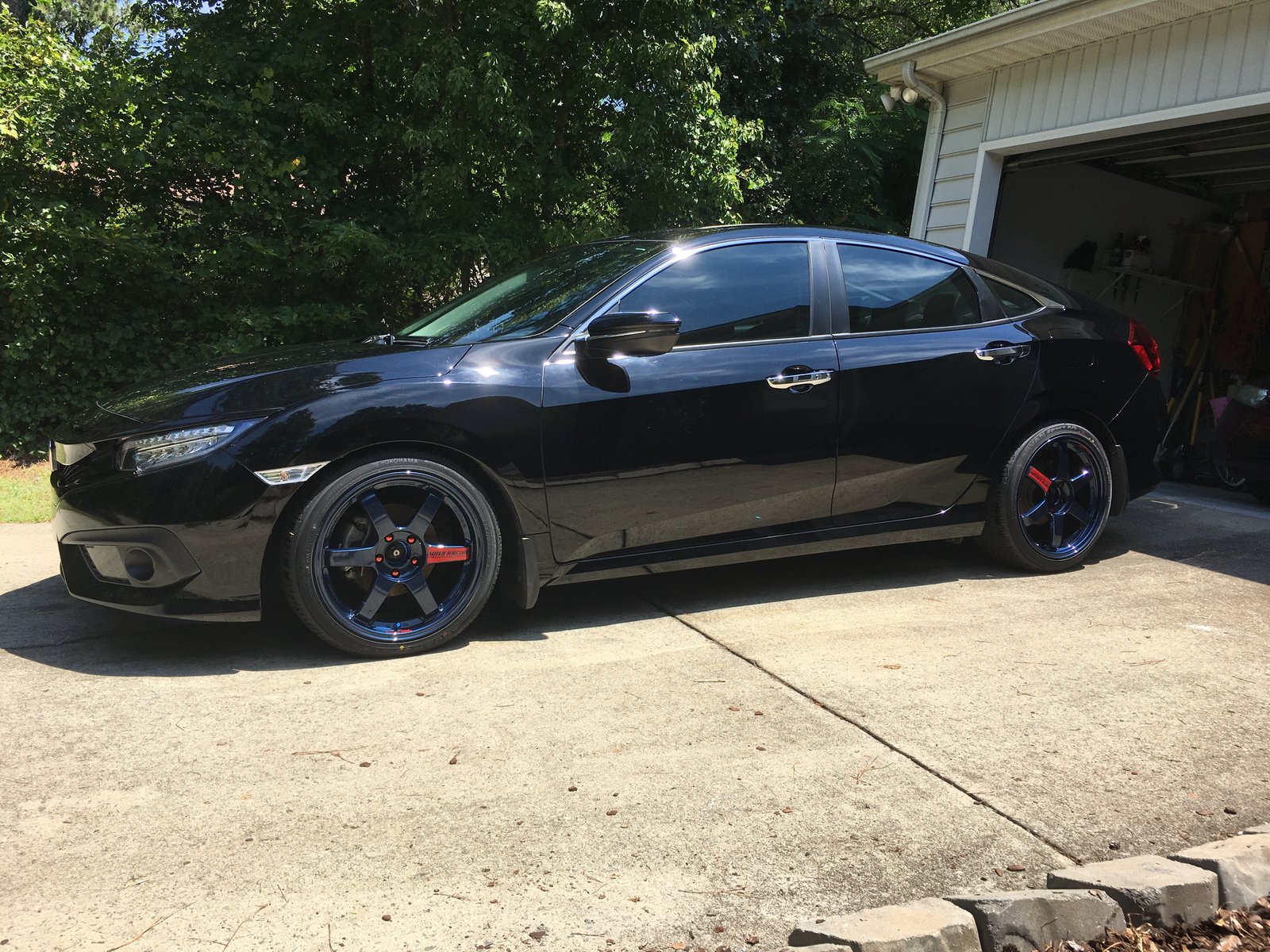 photo 3 Honda Civic custom wheels   18x, ET , tire size 235/40 R18. x ET