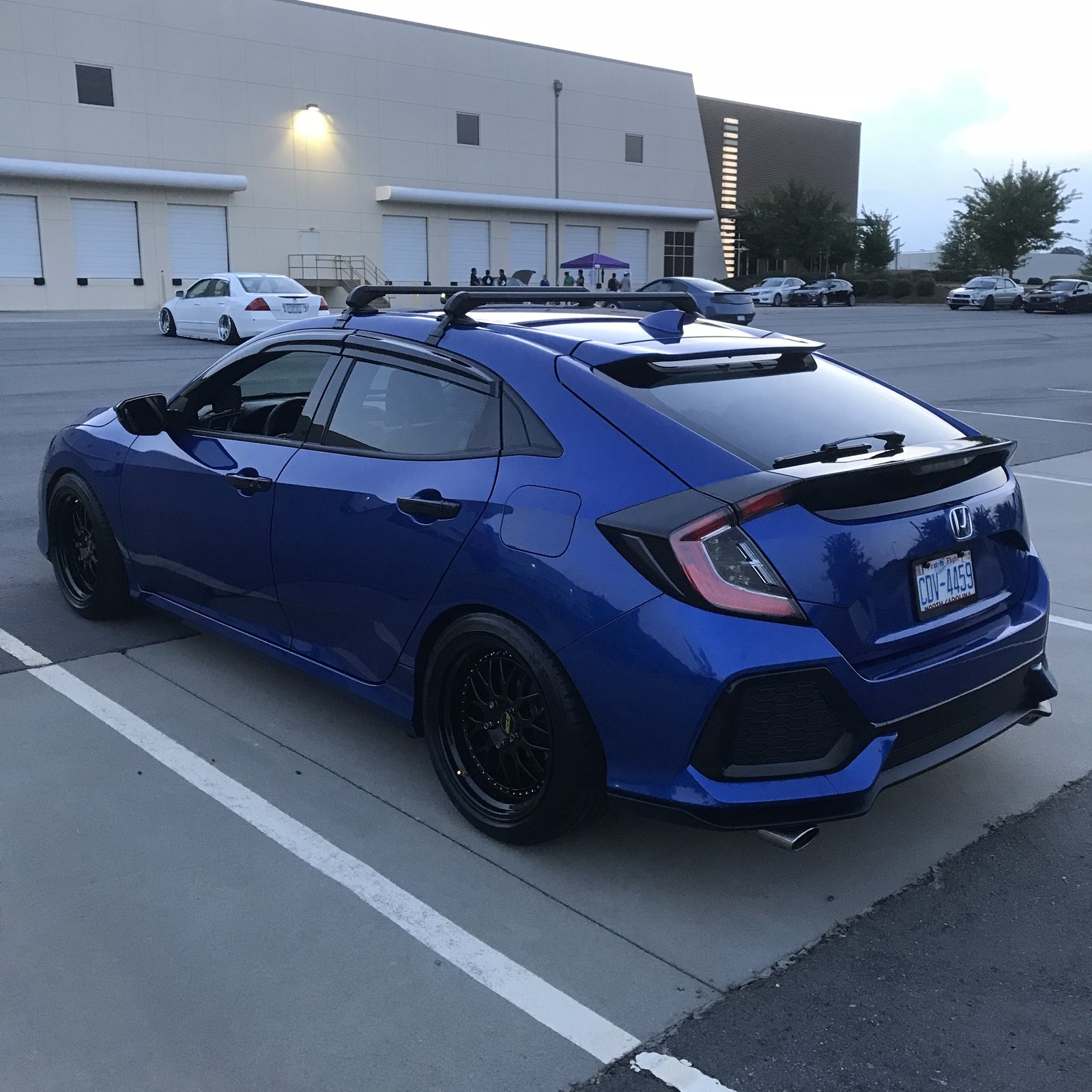 photo 1 Honda Civic custom wheels   18x9.5, ET +35, tire size 245/40 R18. x ET