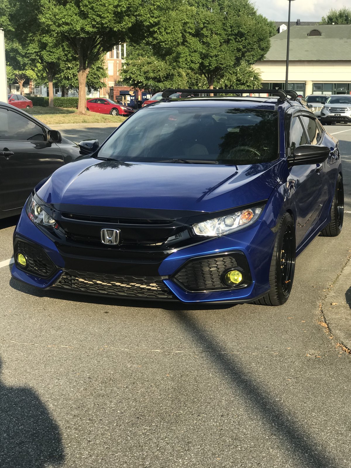 photo 2 Honda Civic custom wheels   18x9.5, ET +35, tire size 245/40 R18. x ET