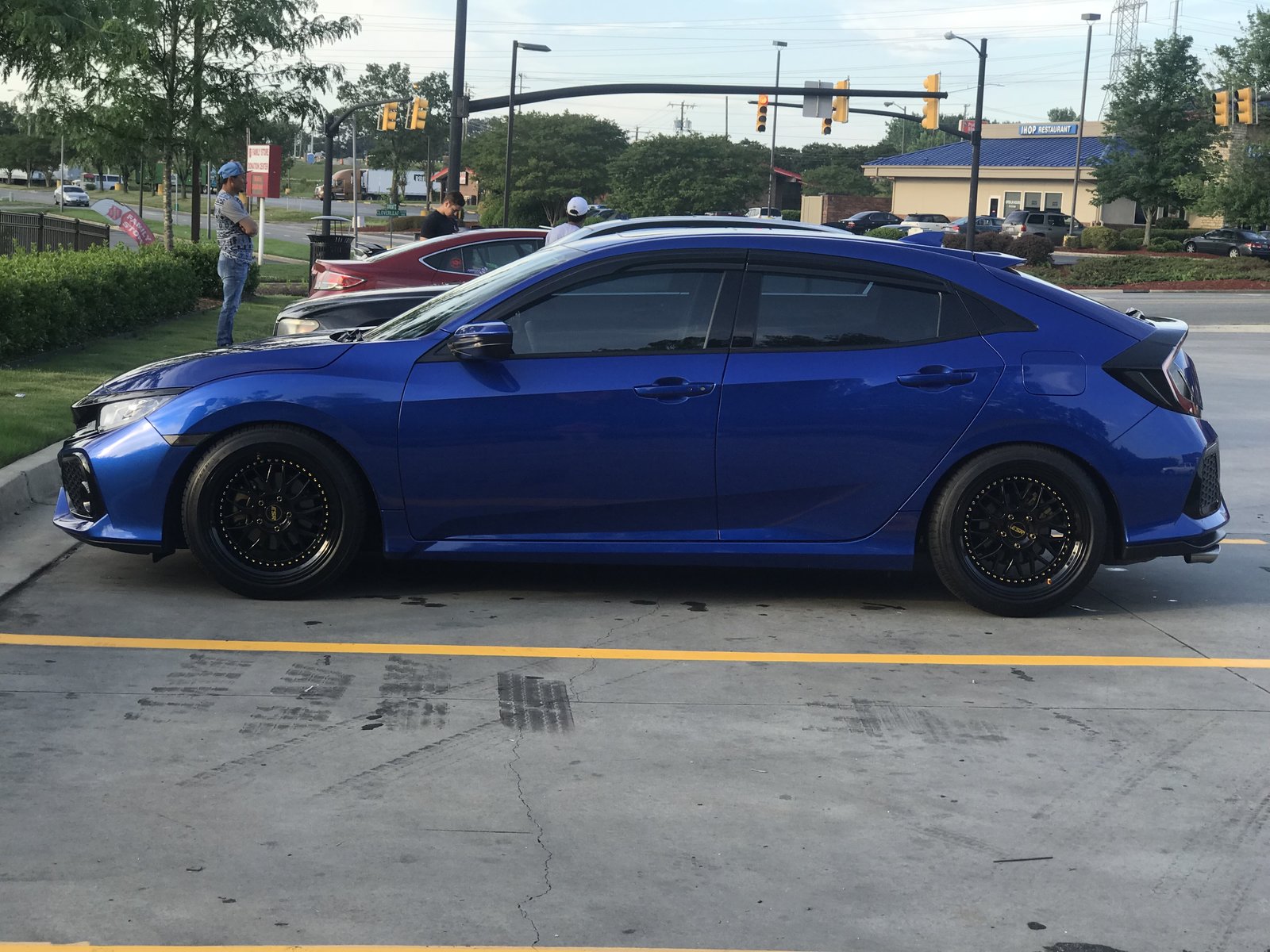 photo 3 Honda Civic custom wheels   18x9.5, ET +35, tire size 245/40 R18. x ET