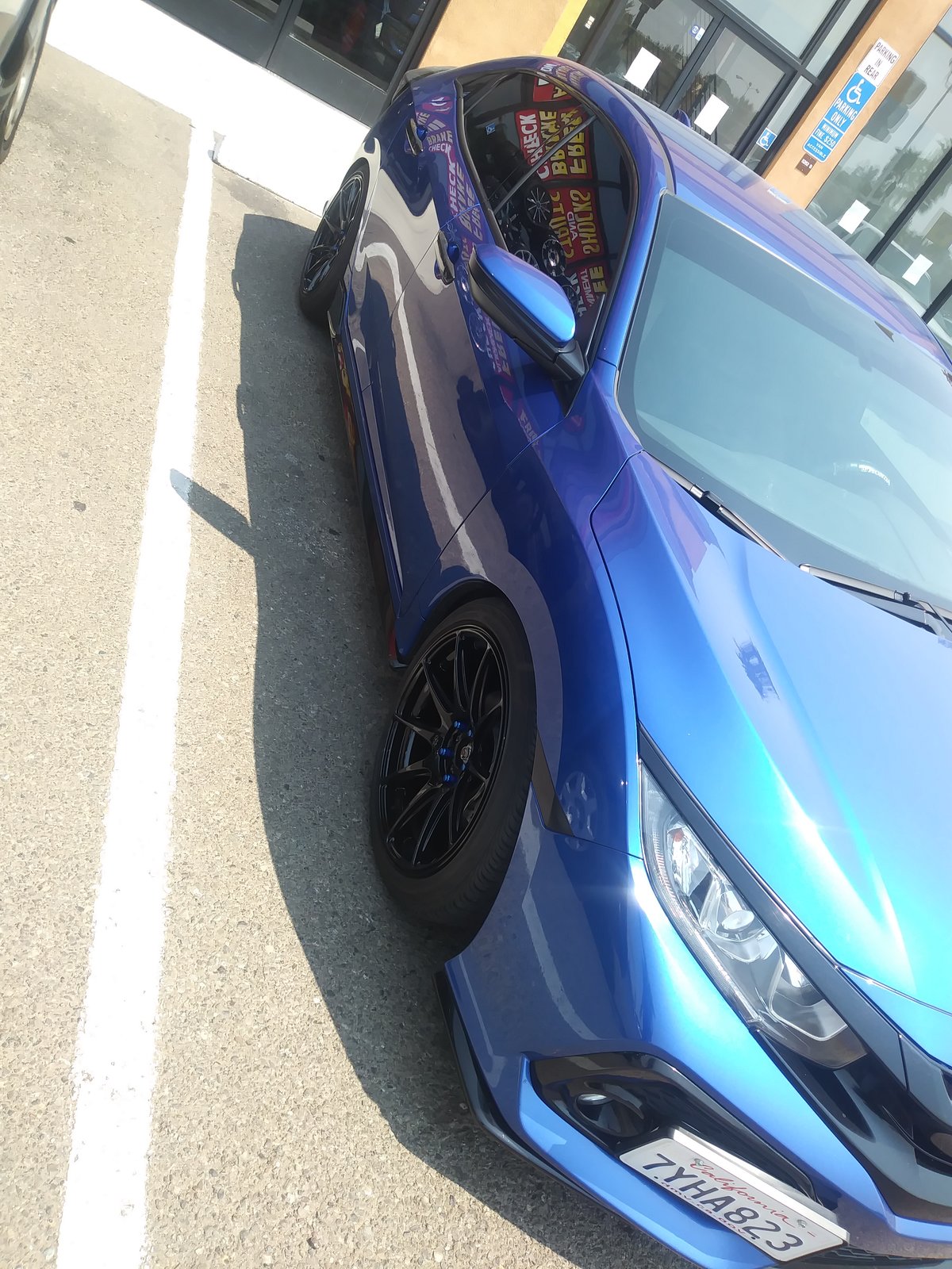 photo 2 Honda Civic custom wheels   18x8.75, ET +35, tire size X R18. x ET