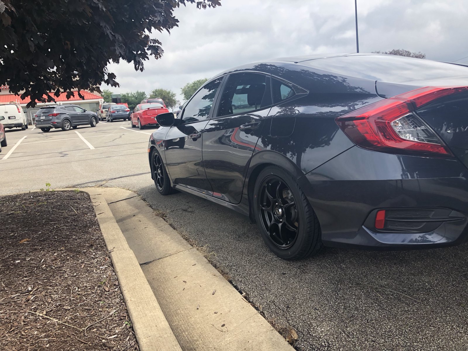 photo 1 Honda Civic custom wheels   17x7.5, ET +40, tire size 225/45 R17. x ET