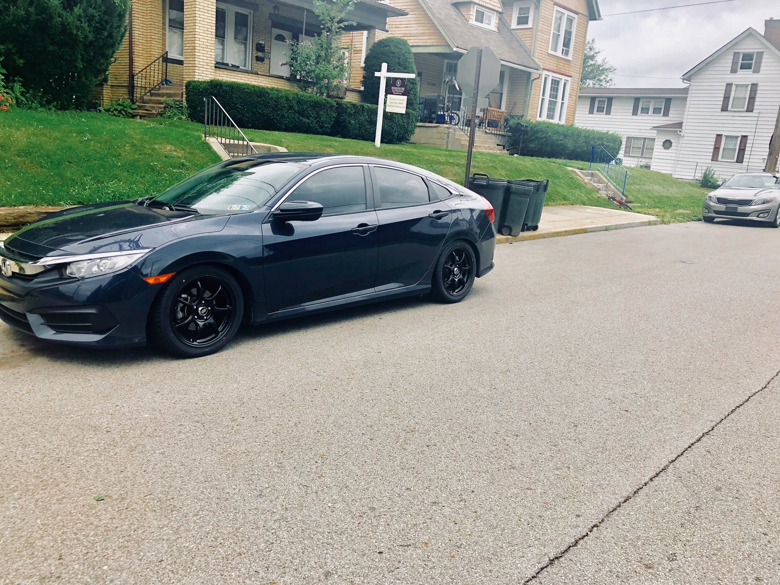 photo 2 Honda Civic custom wheels   17x7.5, ET +40, tire size 225/45 R17. x ET