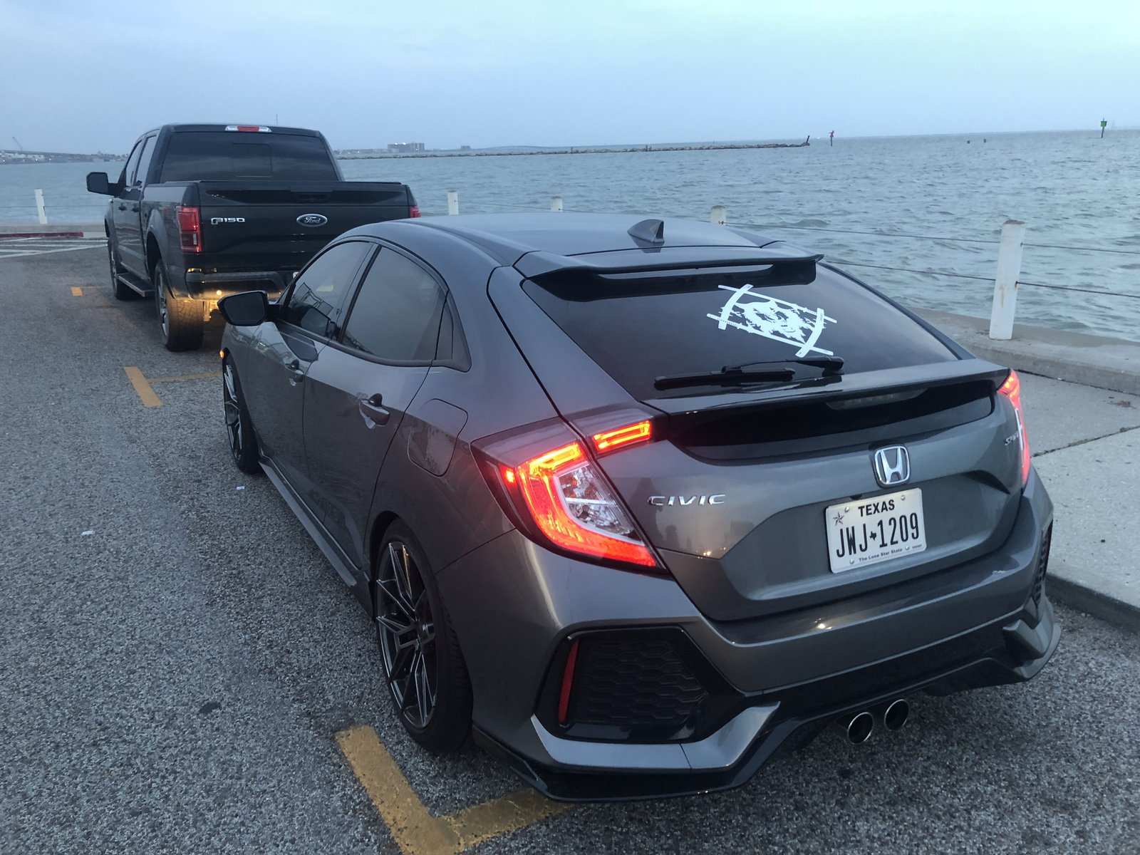 photo 2 Honda Civic custom wheels   18x8.5, ET +35, tire size X R18. x ET