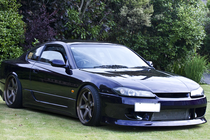 photo 2 Nissan S15 custom wheels Volk Racing TE37 18x9.5, ET +15, tire size 225/35 R18. 19x10.5 ET+12 245/35 R19