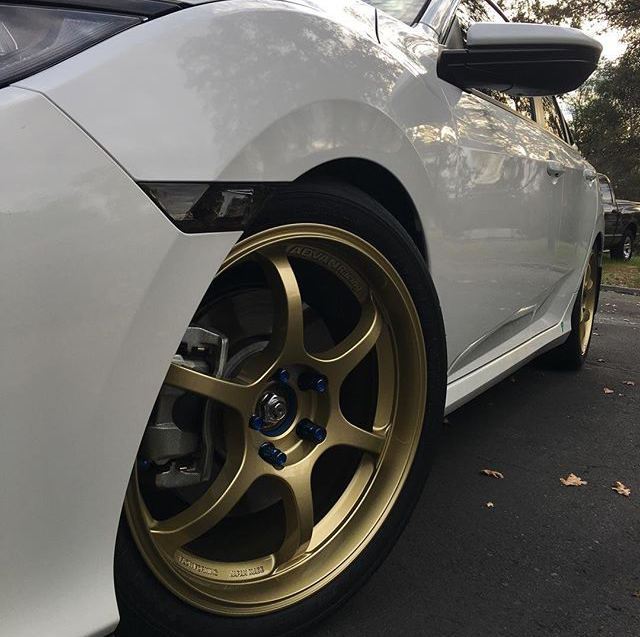 photo 2 Honda Civic custom wheels   x, ET , tire size 235/40 R. x ET