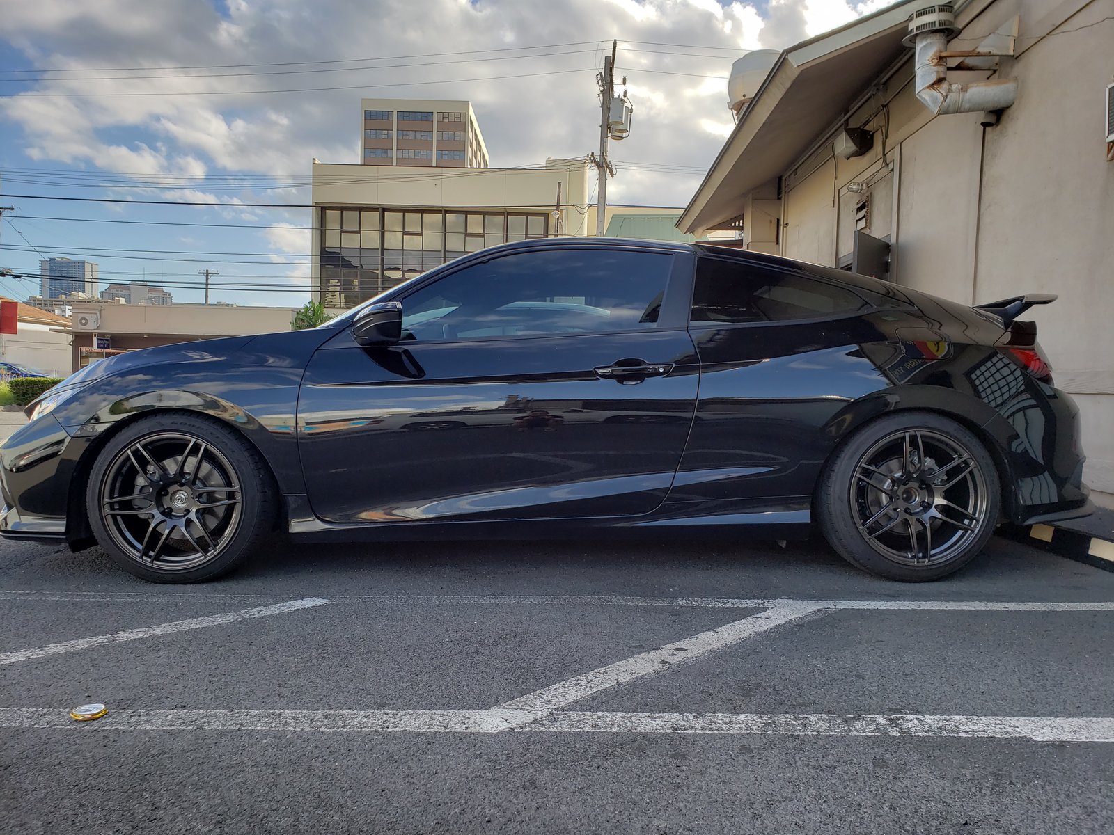 photo 1 Honda Civic custom wheels  TS6R 18x9.0, ET +40, tire size X R18. x ET