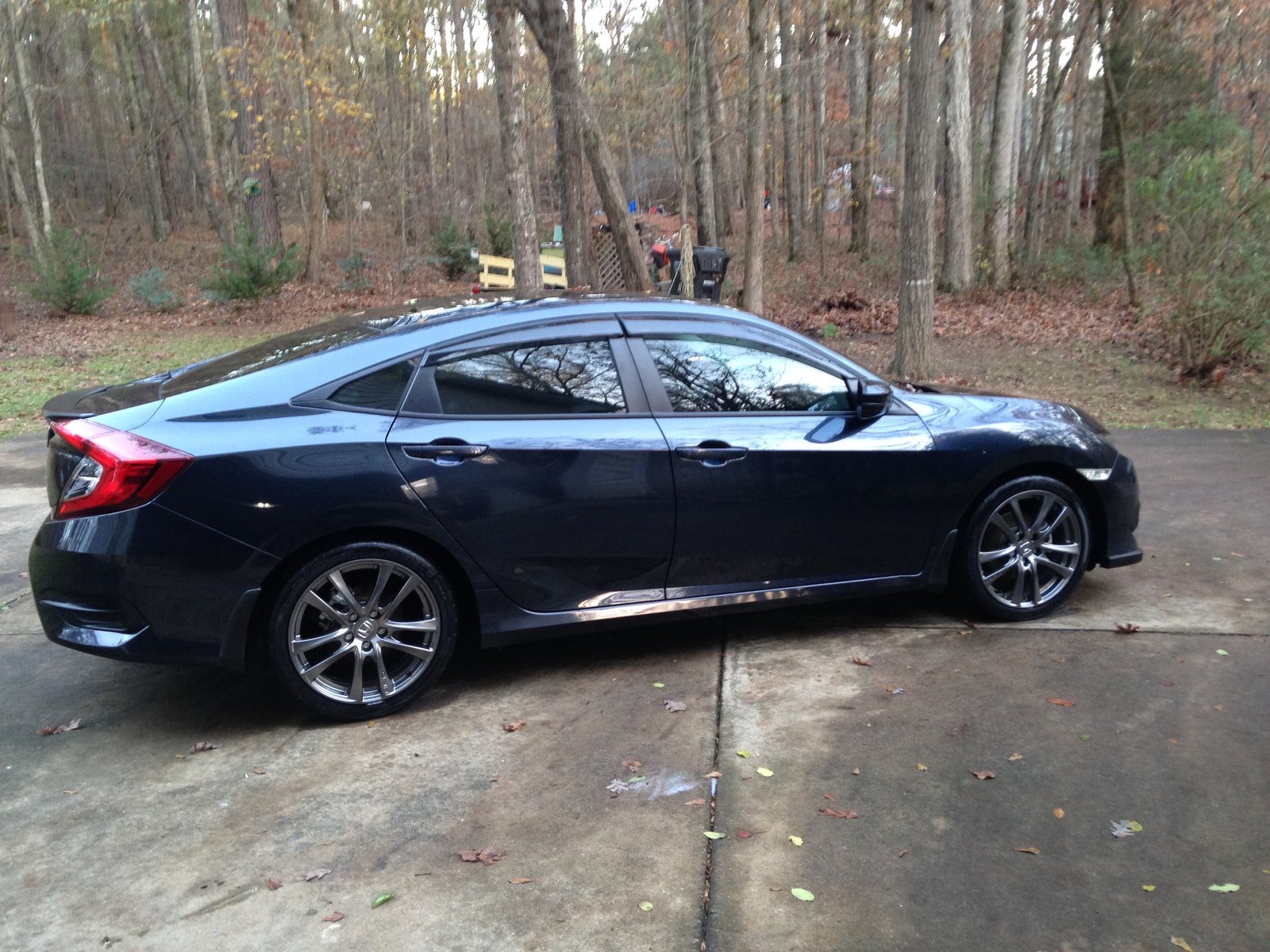 photo 1 Honda Civic custom wheels   18x7.5, ET +45, tire size 225/40 R18. x ET