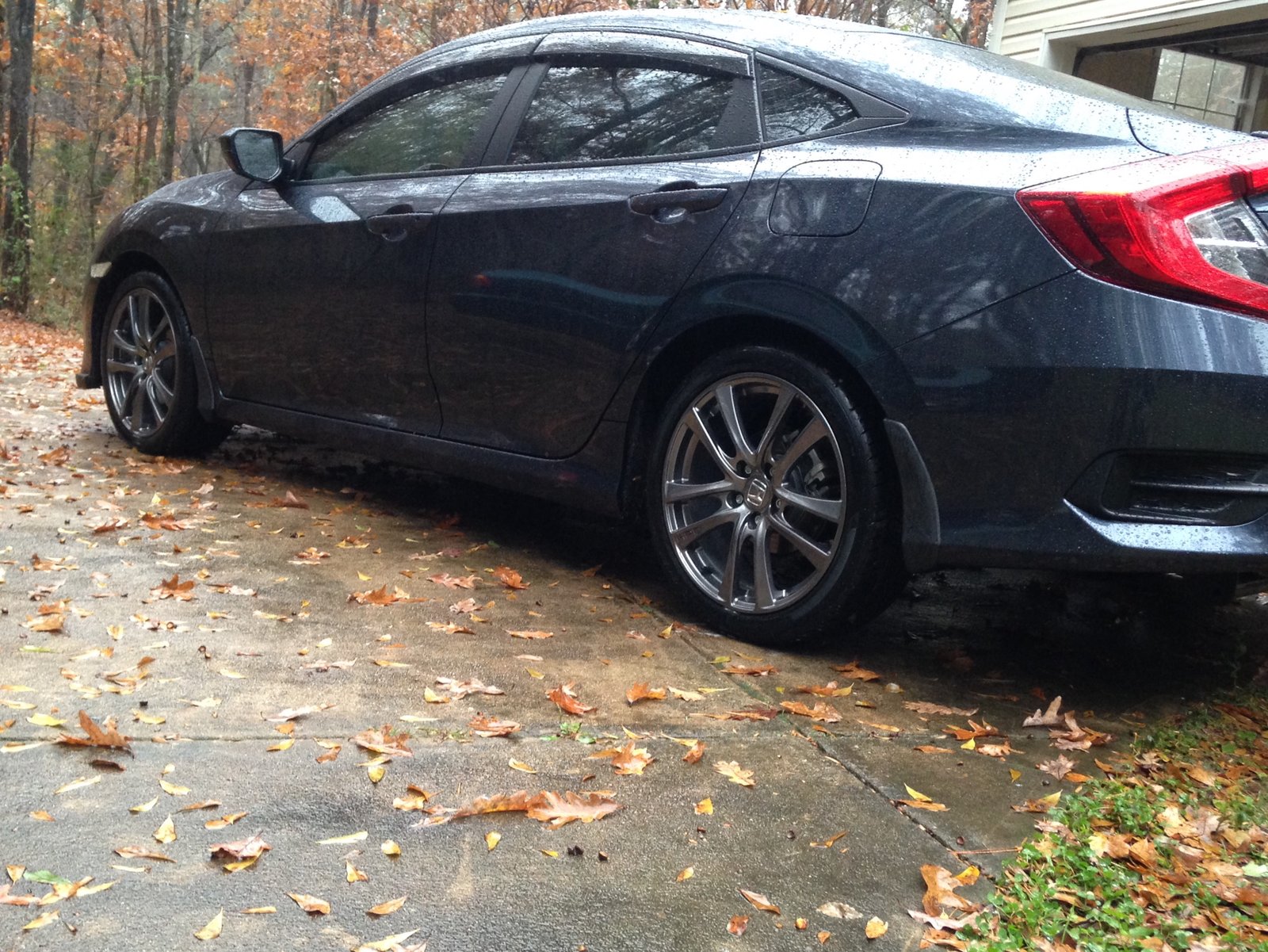 photo 3 Honda Civic custom wheels   18x7.5, ET +45, tire size 225/40 R18. x ET