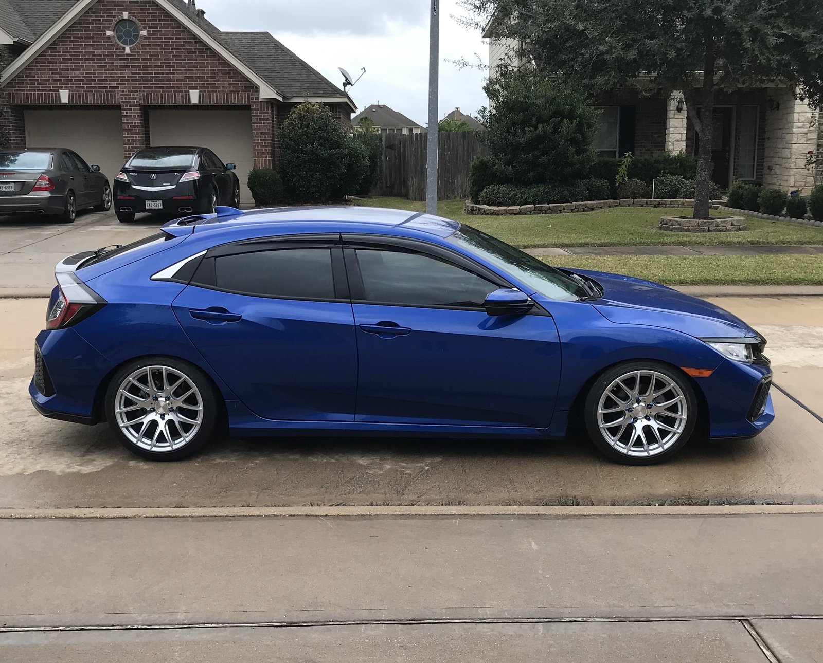 photo 1 Honda Civic custom wheels   18x9.5, ET +40, tire size 235/40 R18. x ET