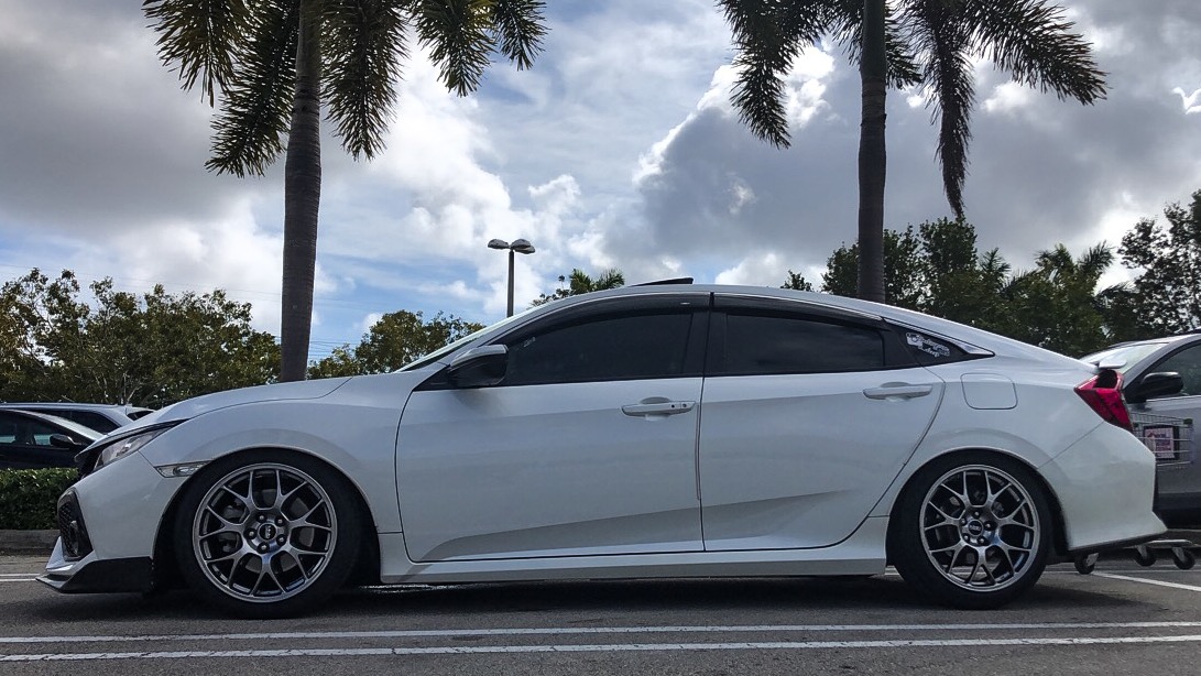 photo 2 Honda Civic custom wheels   18x8.5, ET +38, tire size 215/45 R18. x ET 