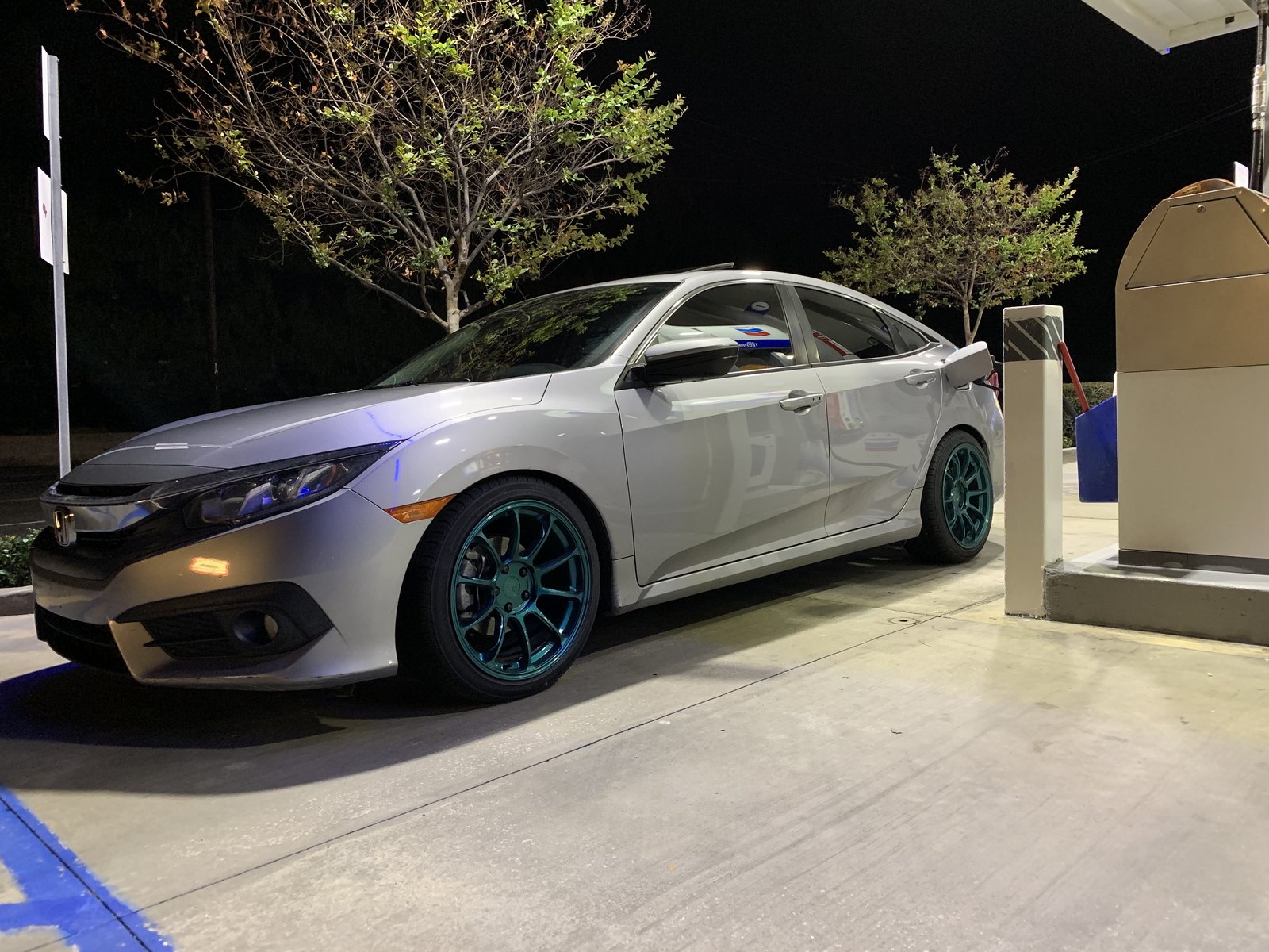 photo 2 Honda Civic custom wheels   18x9.0, ET +30, tire size 235/40 R18. x ET 