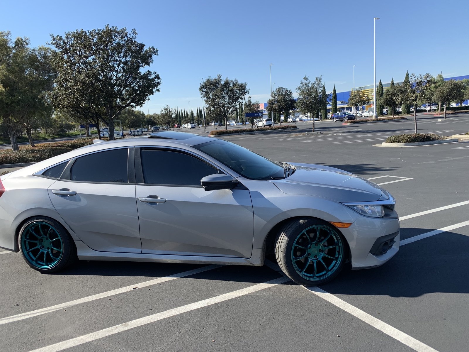 photo 4 Honda Civic custom wheels   18x9.0, ET +30, tire size 235/40 R18. x ET 