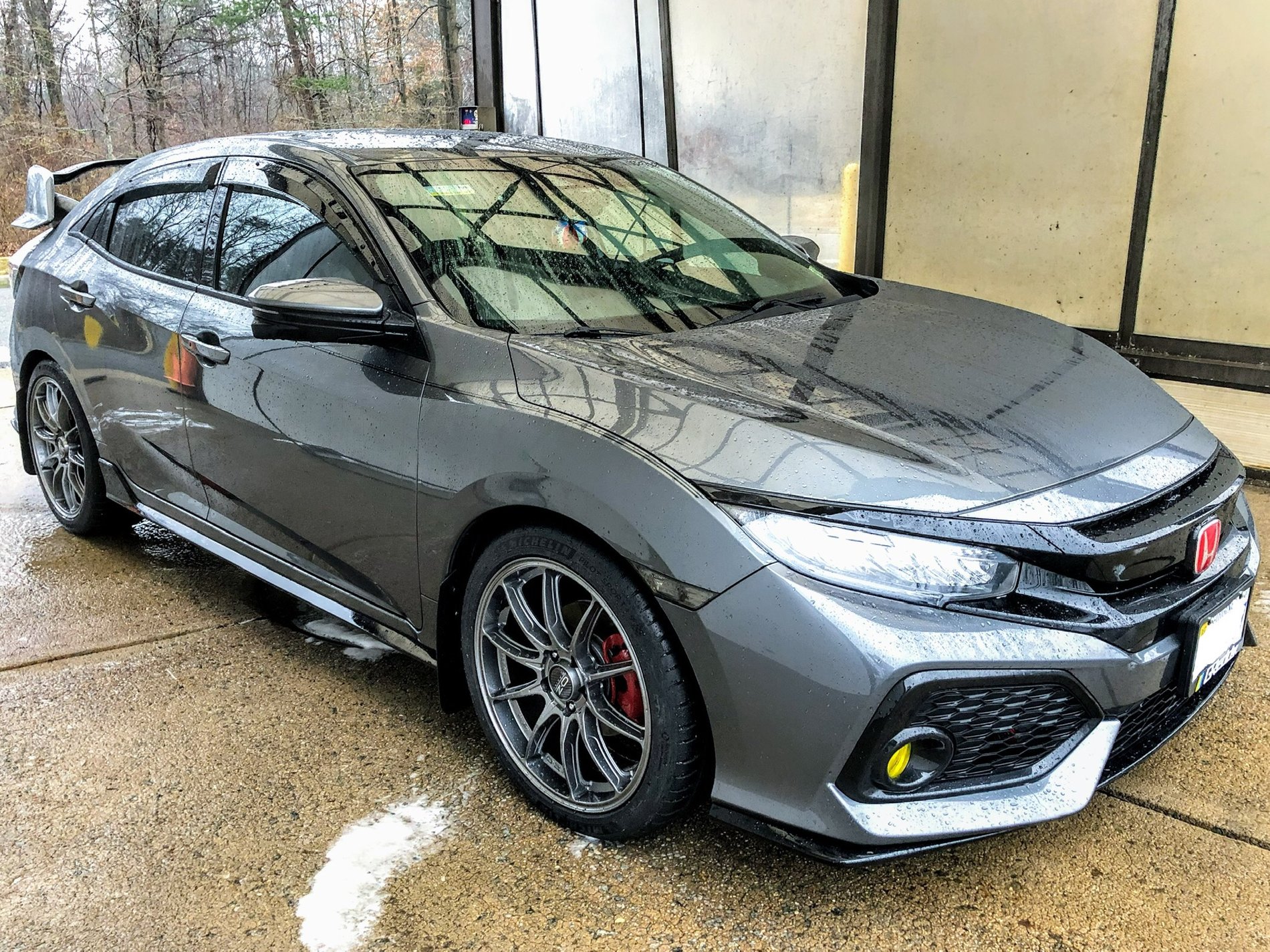 photo 3 Honda Civic custom wheels  Hyper GT HLT 18x9.5, ET , tire size 235/40 R18. x ET