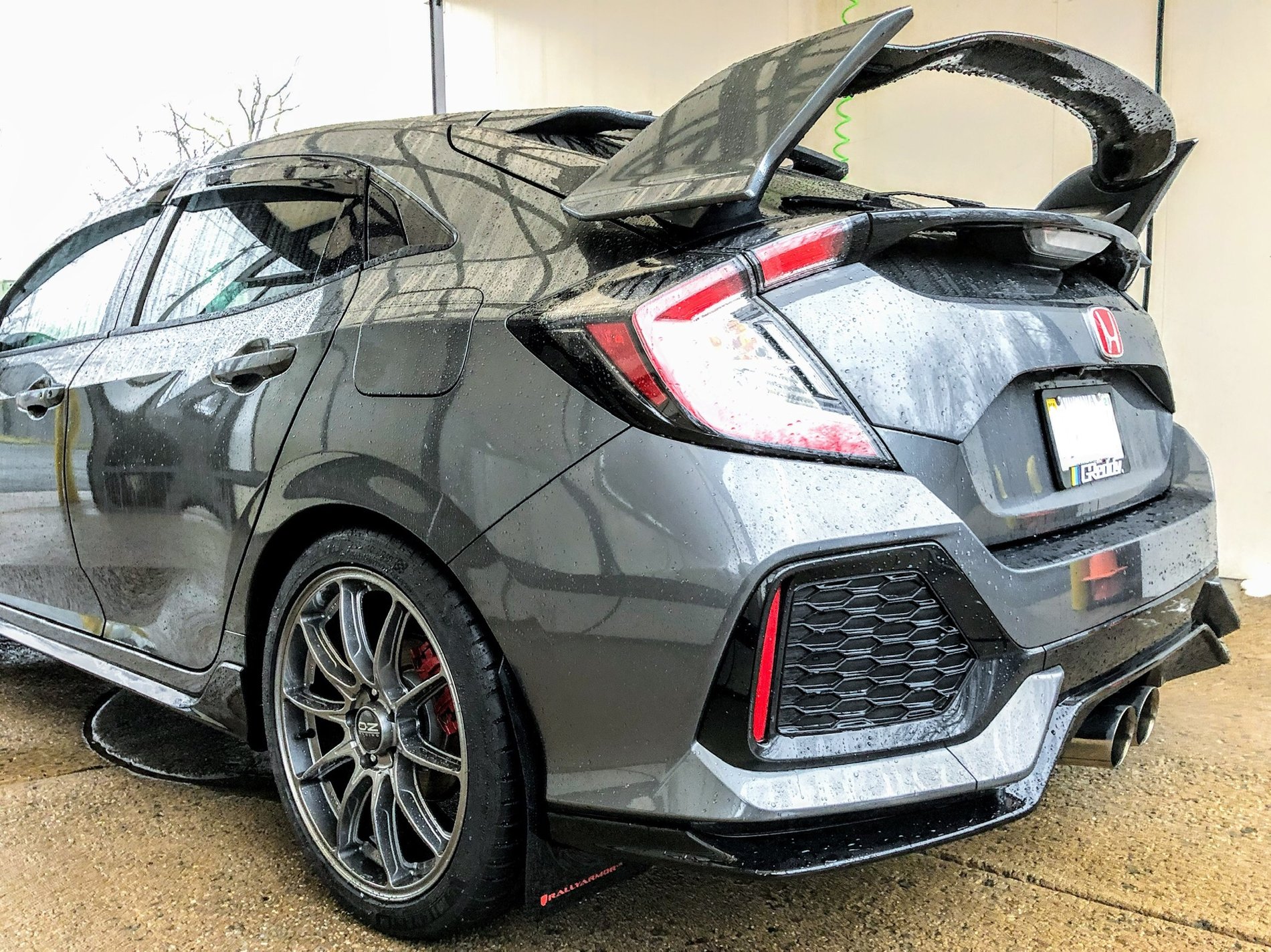 photo 5 Honda Civic custom wheels  Hyper GT HLT 18x9.5, ET , tire size 235/40 R18. x ET