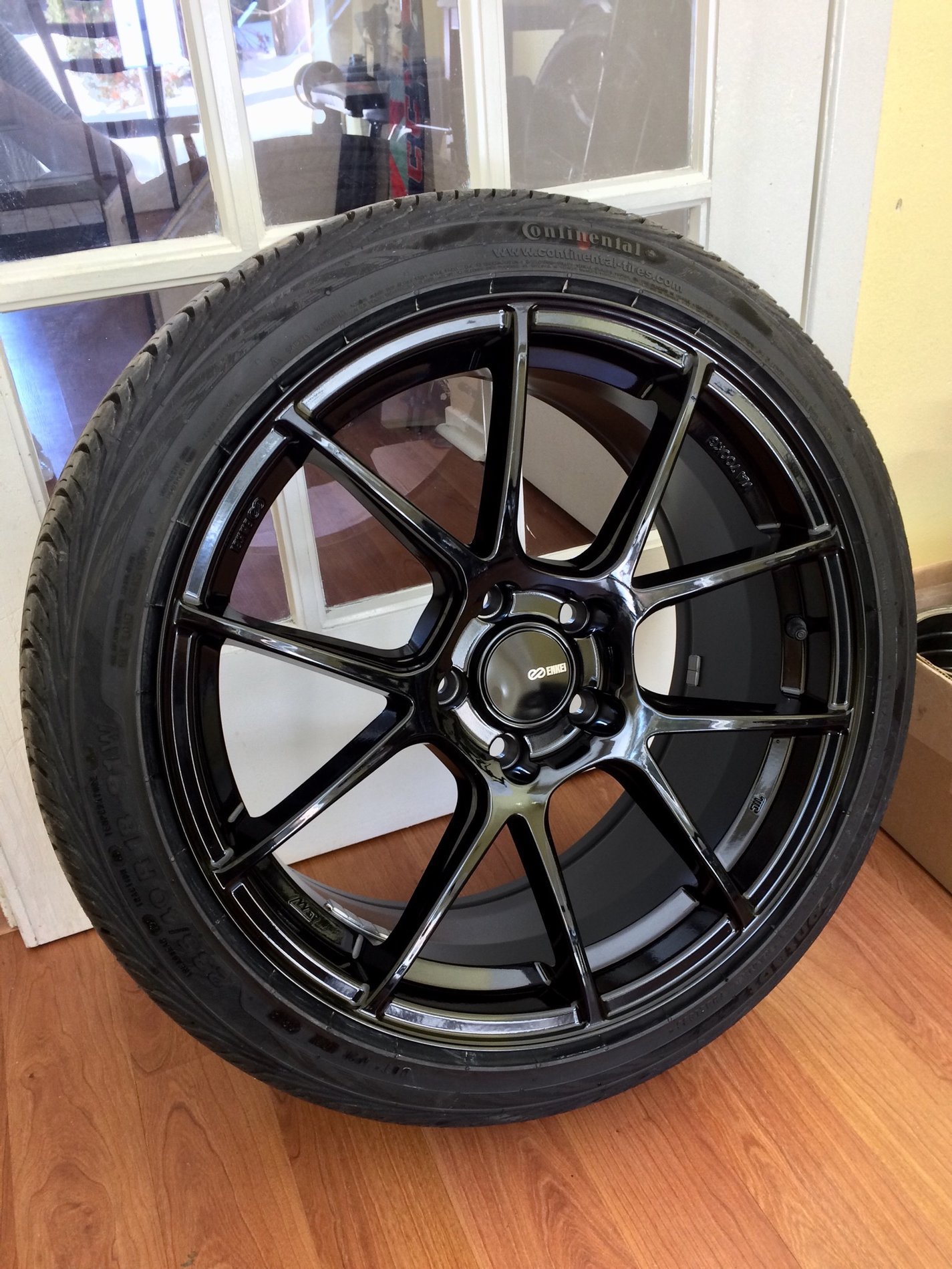 photo 1 Honda Civic custom wheels   18x8.5, ET +45, tire size 235/40 R18. x ET
