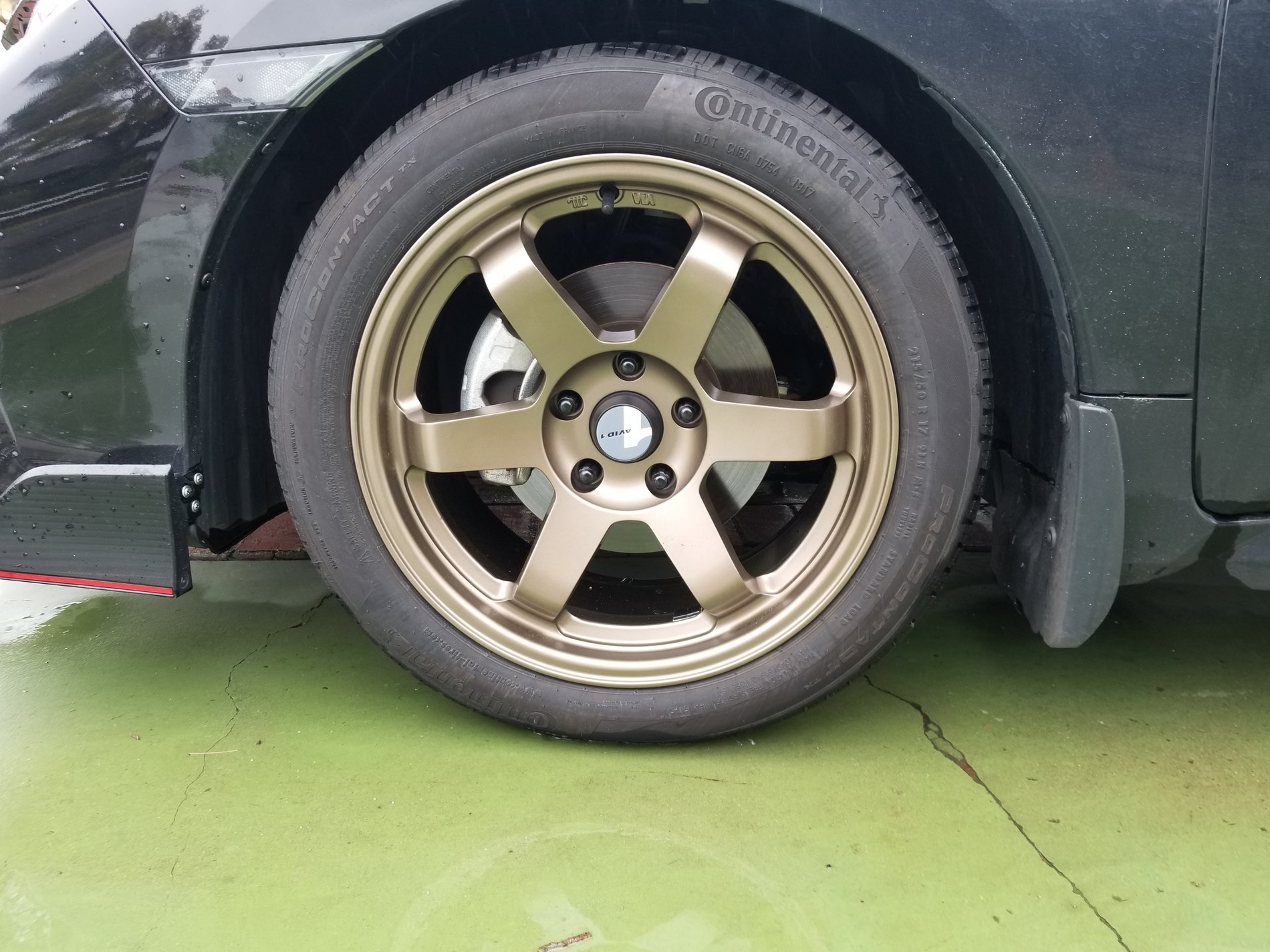 photo 2 Honda Civic custom wheels   17x8.0, ET +35, tire size 215/50 R17. x ET