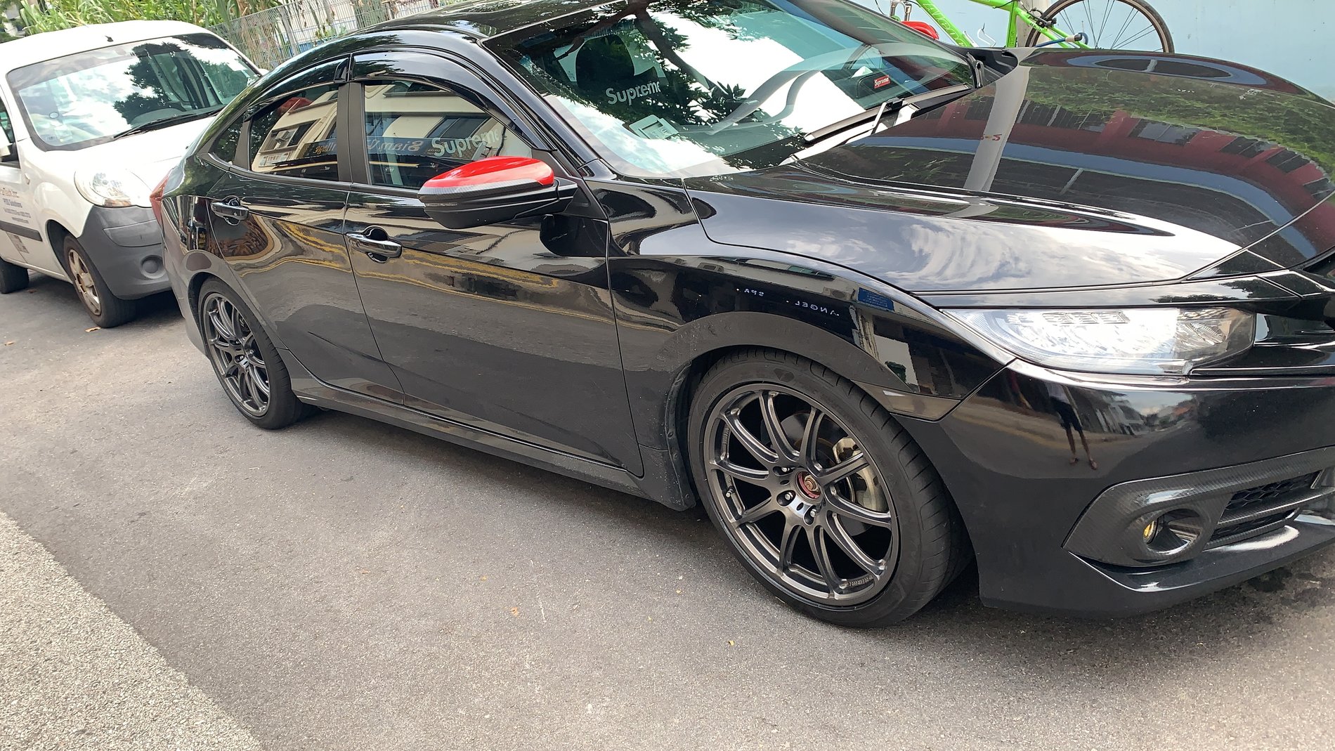 photo 1 Honda Civic custom wheels  GC010 18x8.5, ET +45, tire size 235/40 R18. x ET