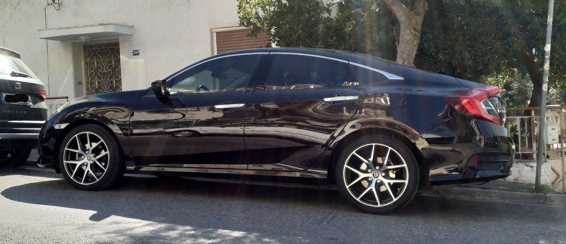 photo 2 Honda Civic custom wheels Novus 01  18x8.0, ET +42, tire size X R18. x ET