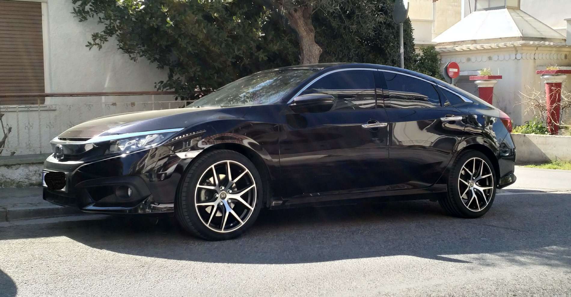 photo 5 Honda Civic custom wheels Novus 01  18x8.0, ET +42, tire size X R18. x ET