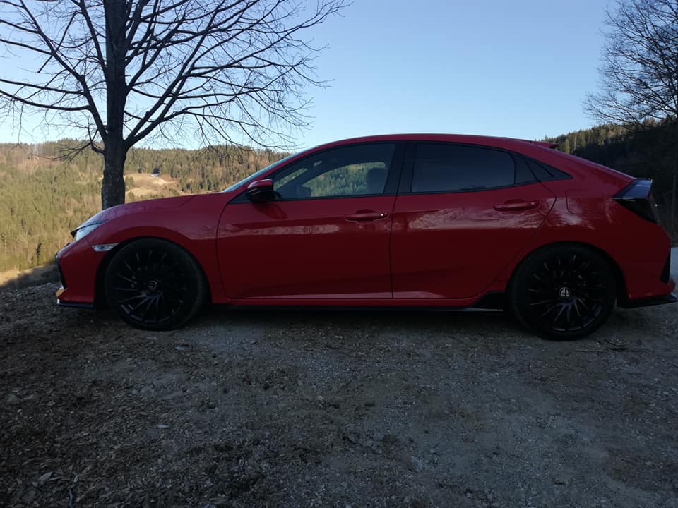 photo 2 Honda Civic custom wheels  TN16 18x8.0, ET +40, tire size X R18. x ET