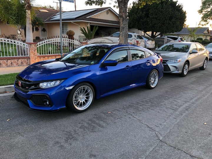 photo 1 Honda Civic custom wheels   18x9.5, ET +40, tire size 265/35 R18. x ET 