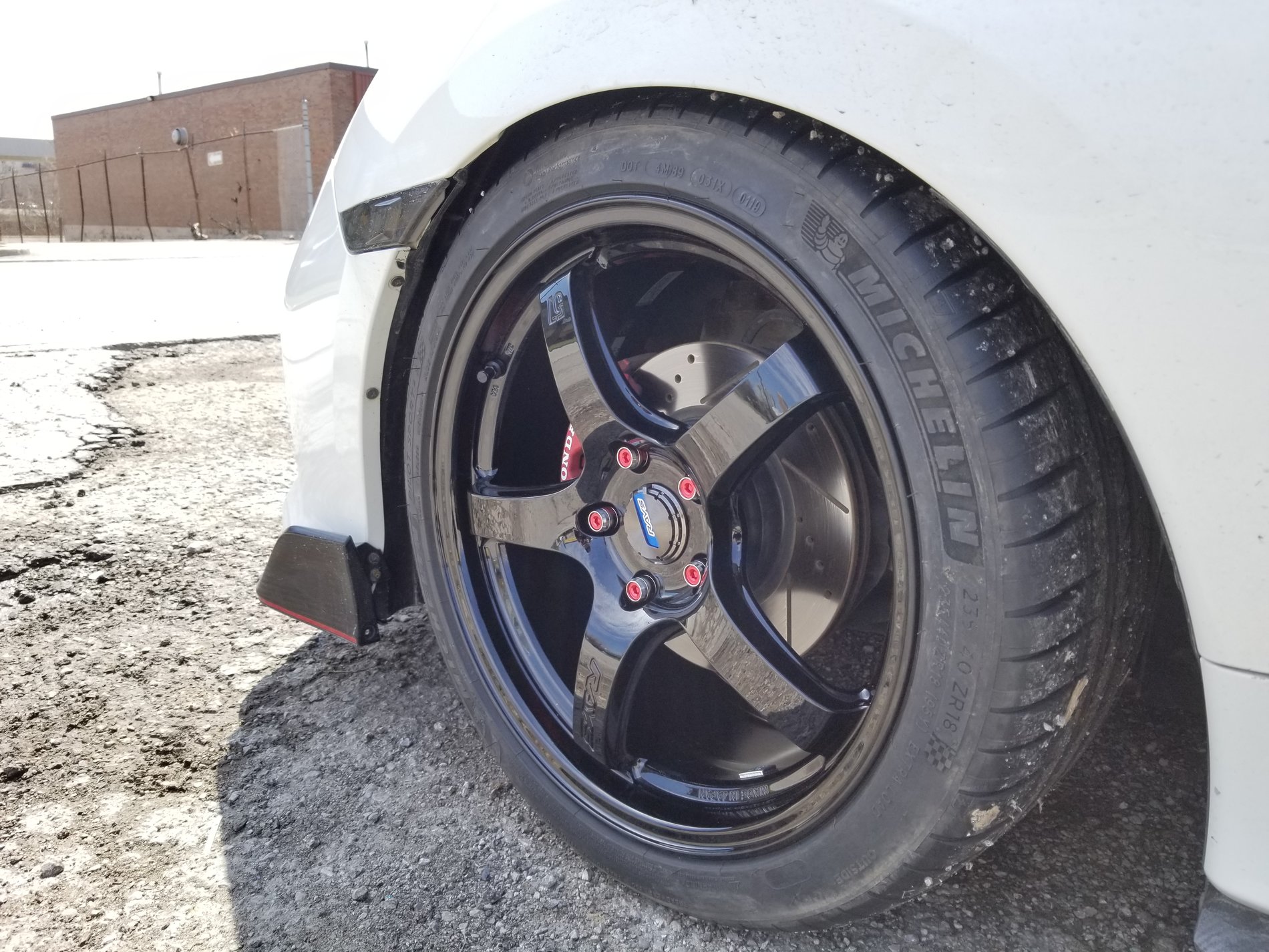 photo 1 Honda Civic custom wheels   18x, ET , tire size 235/40 R18. x ET