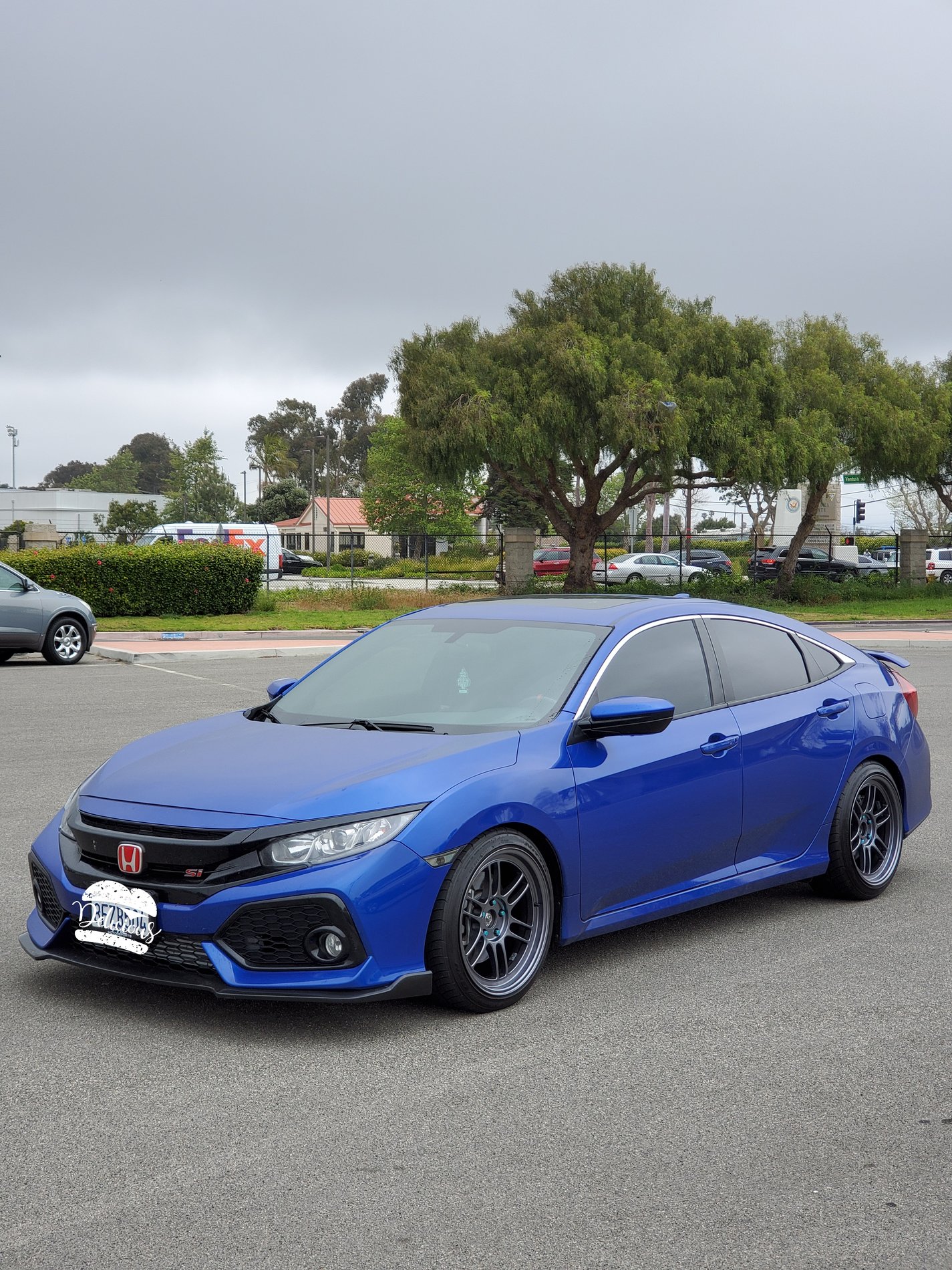 photo 1 Honda Civic custom wheels   18x9.5, ET , tire size 235/40 R18. x ET