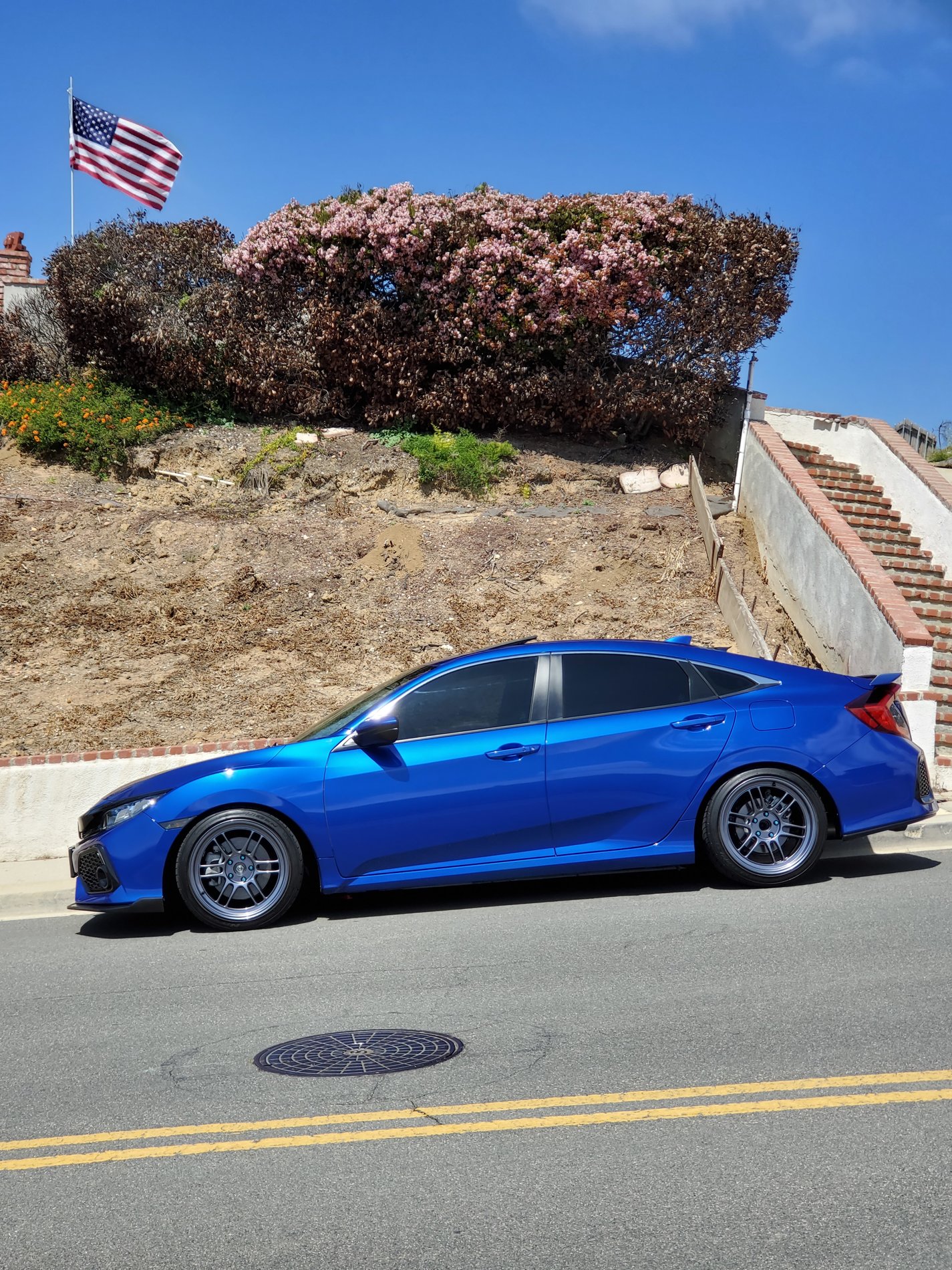 photo 2 Honda Civic custom wheels   18x9.5, ET , tire size 235/40 R18. x ET