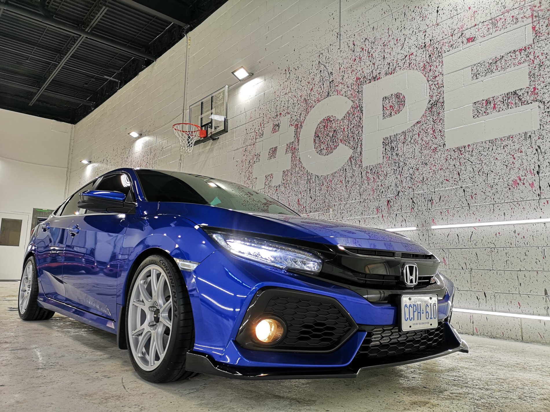 photo 4 Honda Civic custom wheels   18x8.5, ET +35, tire size 245/35 R18. x ET