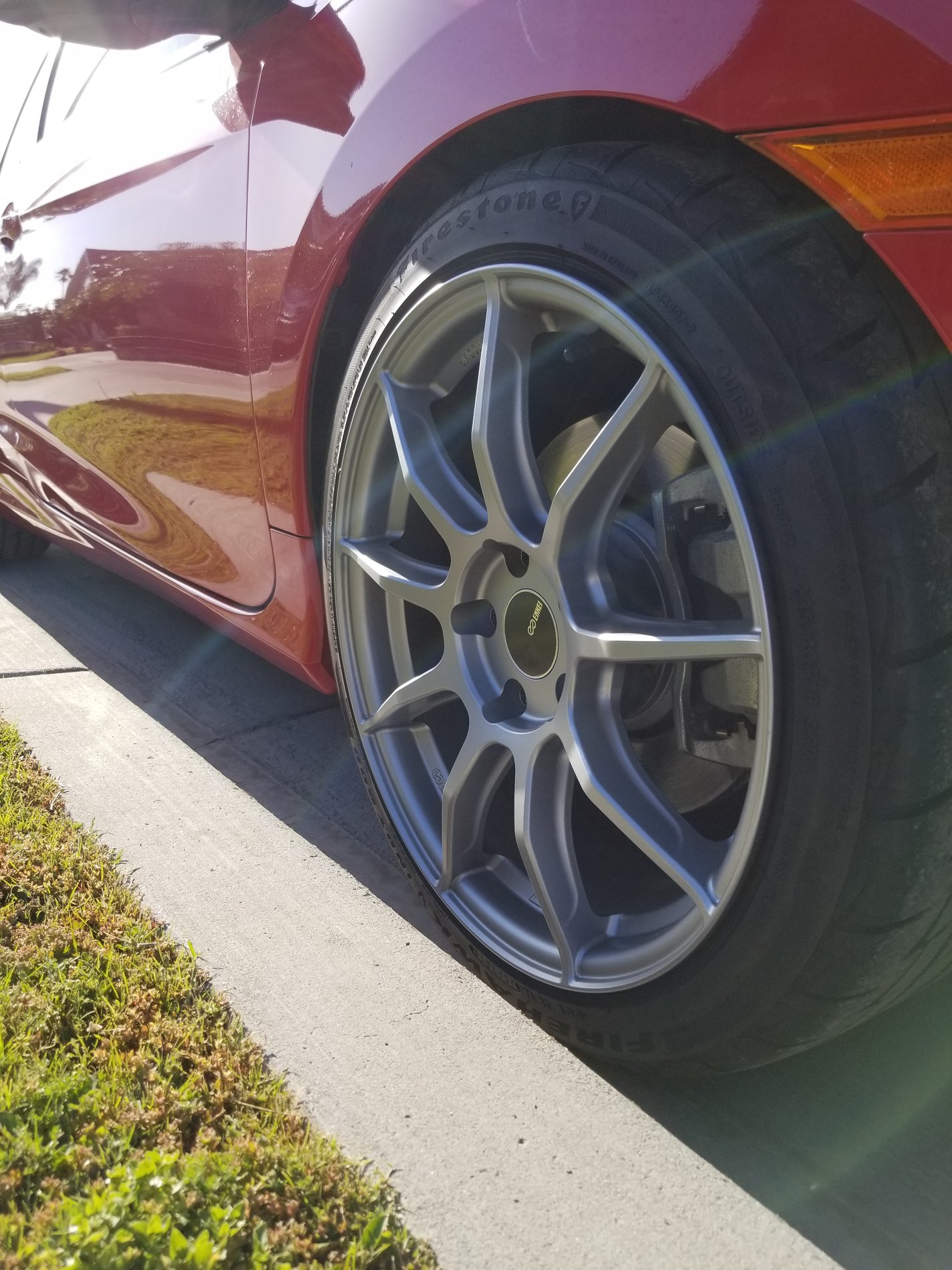 photo 2 Honda Civic custom wheels   18x8.5, ET +25, tire size 235/40 R18. x ET