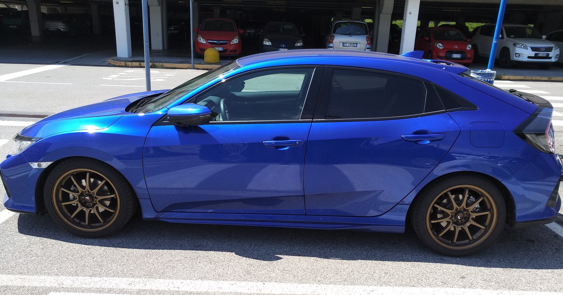 photo 1 Honda Civic custom wheels  JR5 18x8.0, ET +35, tire size X R18. x ET