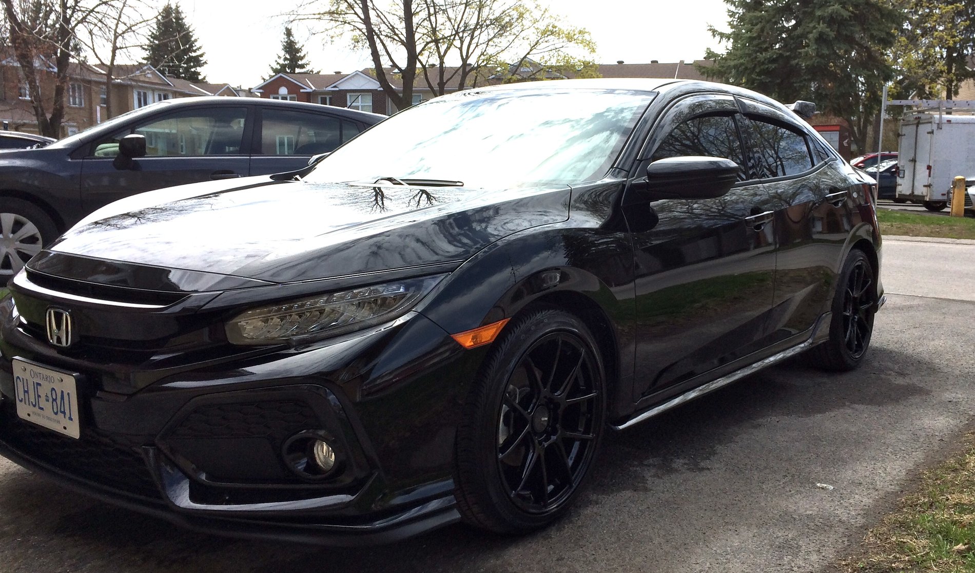 photo 1 Honda Civic custom wheels   18x8.5, ET +45, tire size X R18. x ET