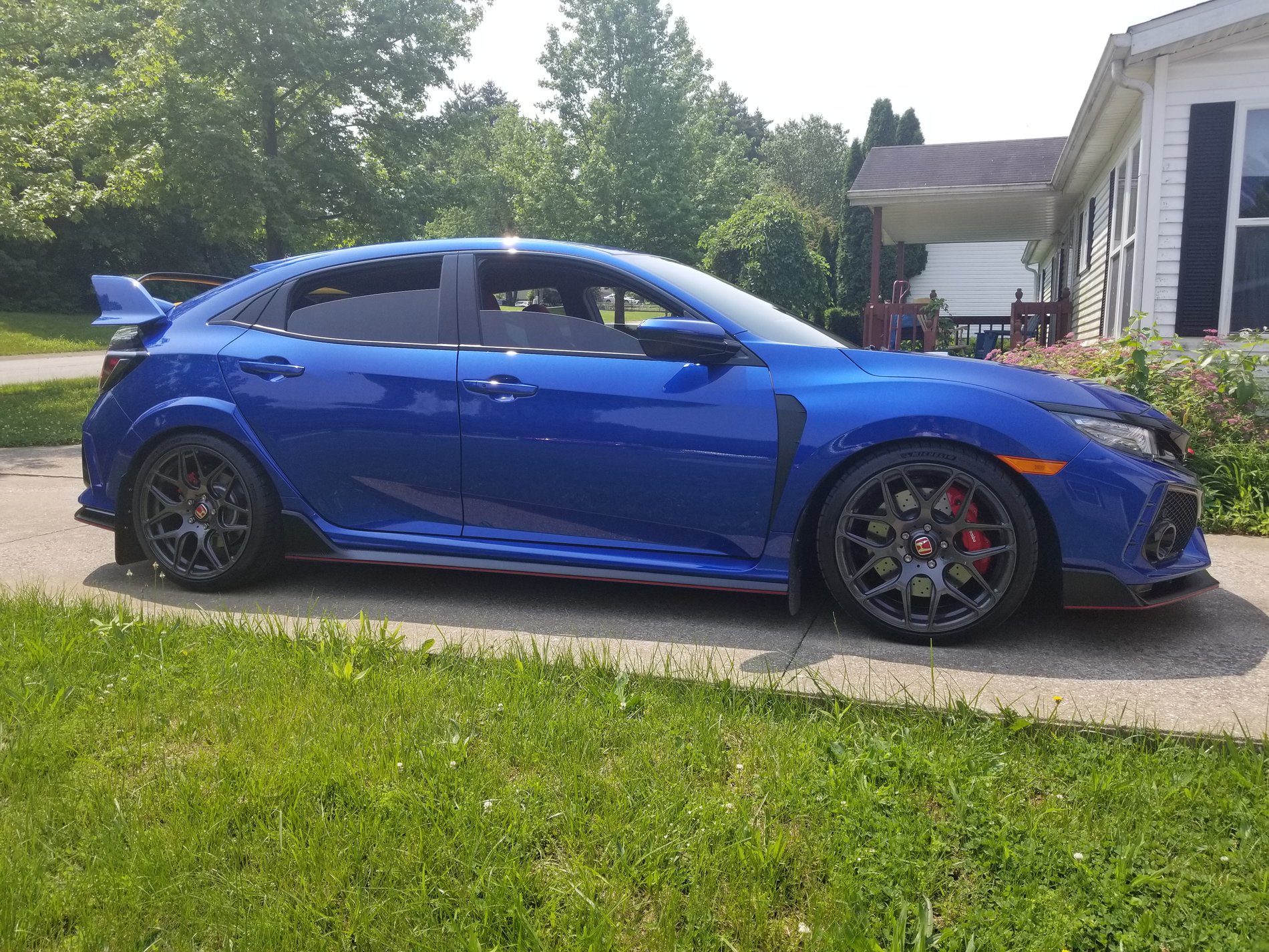 photo 3 Honda Civic custom wheels   19x9.5, ET +44, tire size 265/30 R19. x ET 