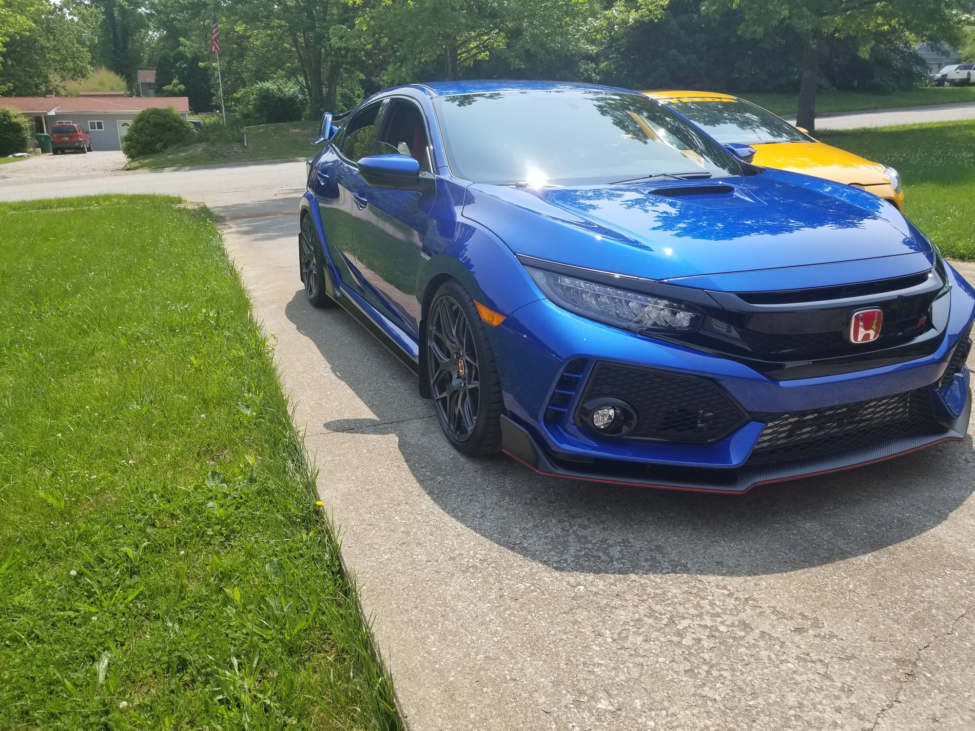 photo 4 Honda Civic custom wheels   19x9.5, ET +44, tire size 265/30 R19. x ET 