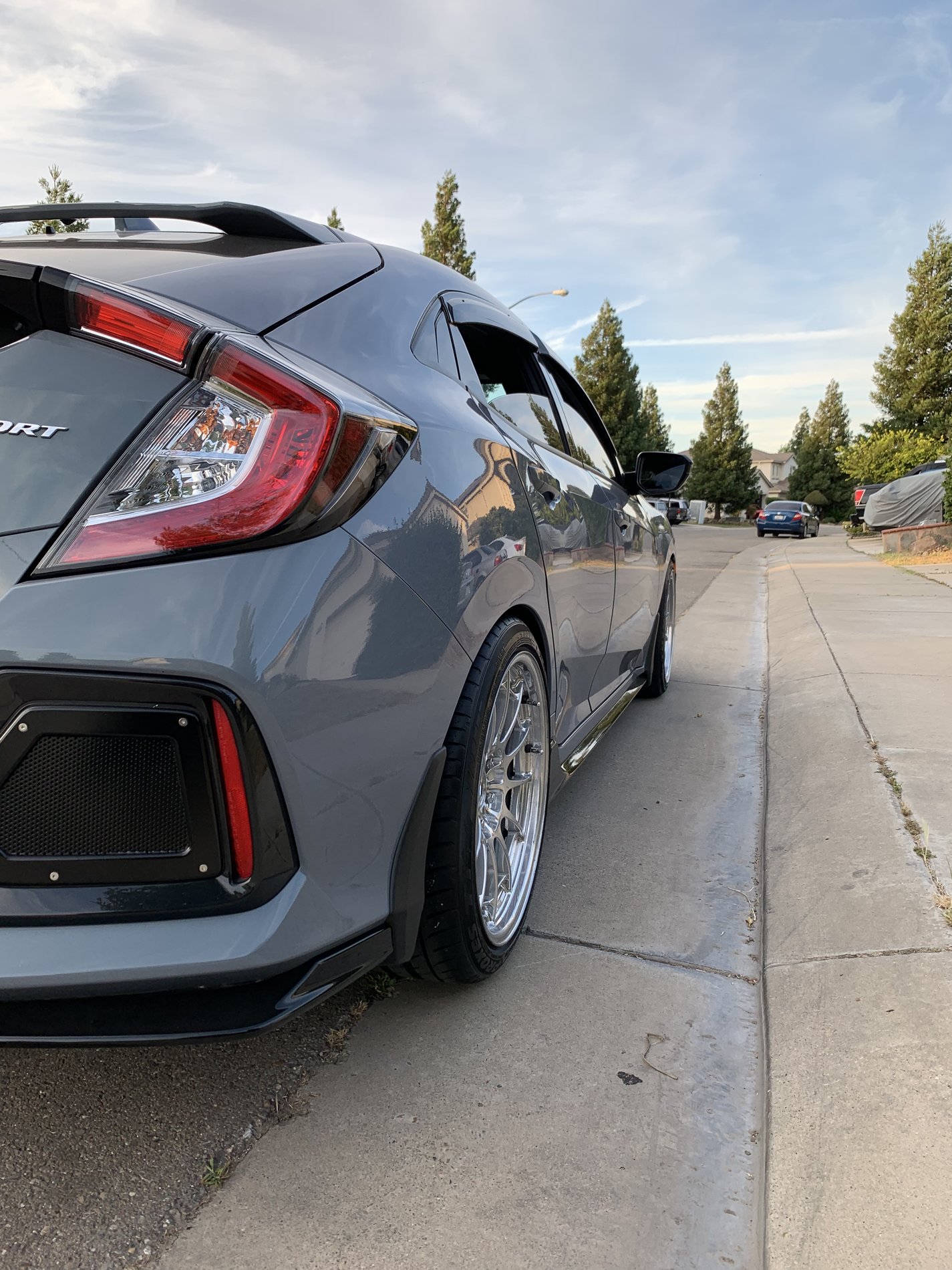 photo 2 Honda Civic custom wheels   18x9.5, ET +40, tire size 255/35 R18. x ET