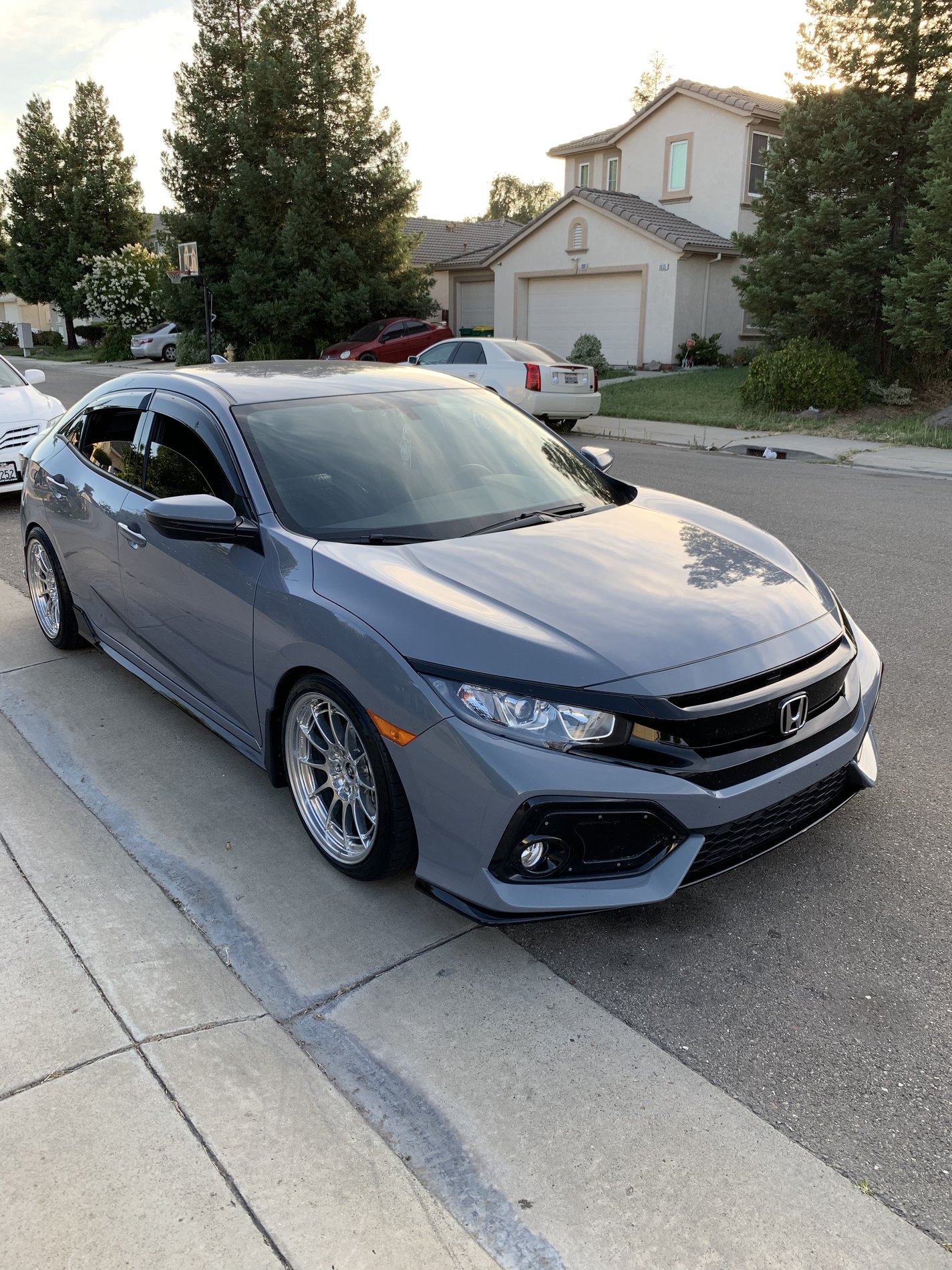 photo 3 Honda Civic custom wheels   18x9.5, ET +40, tire size 255/35 R18. x ET