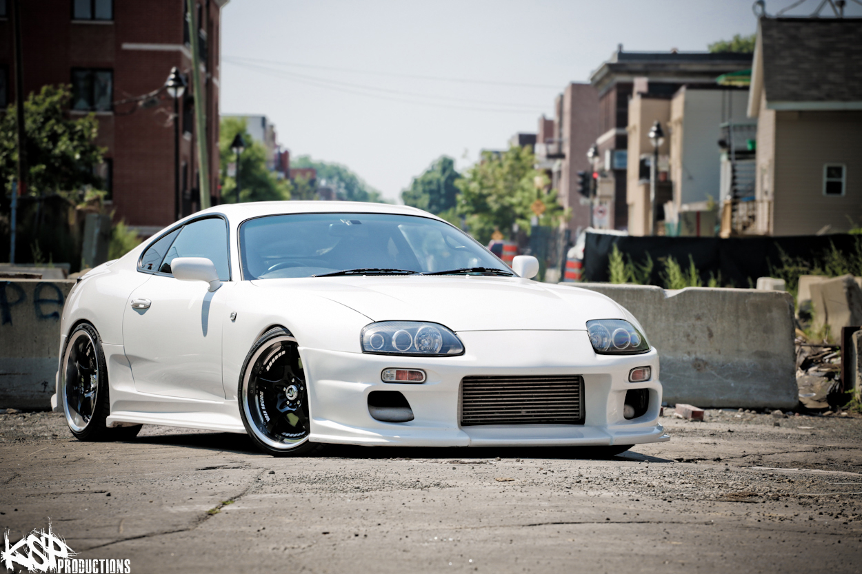 photo 1 Toyota Supra custom wheels Volk Racing SF Challenge 19x9.5, ET +28, tire size 245/35 R19. 19x10.5 ET+23 275/30 R19