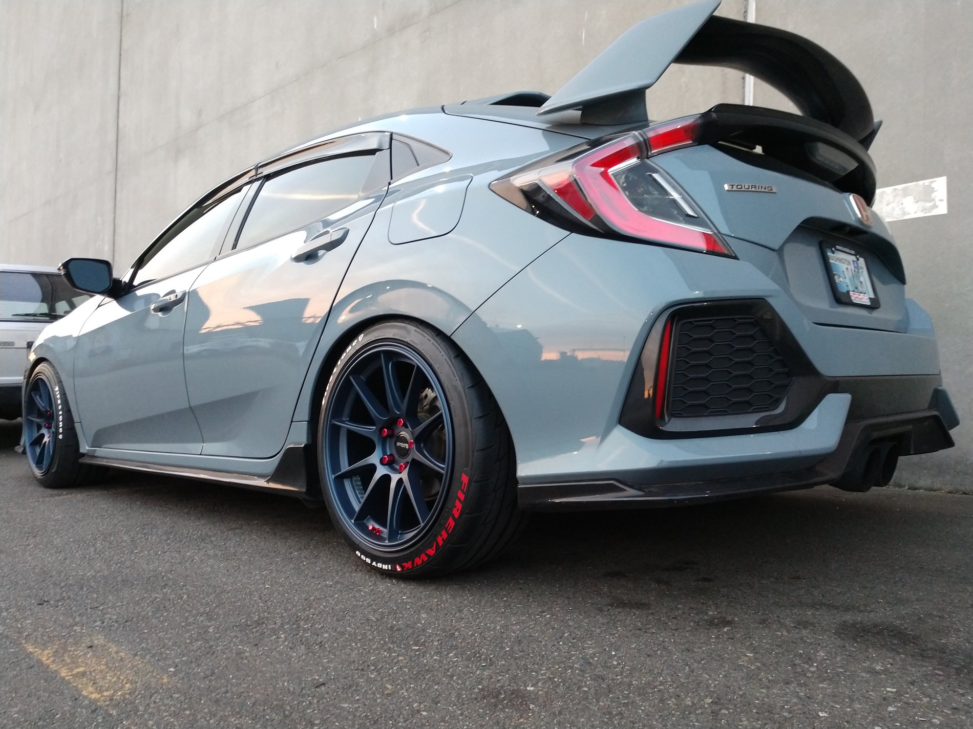 photo 2 Honda Civic custom wheels   18x9.5, ET +38, tire size 245/40 R18. x ET