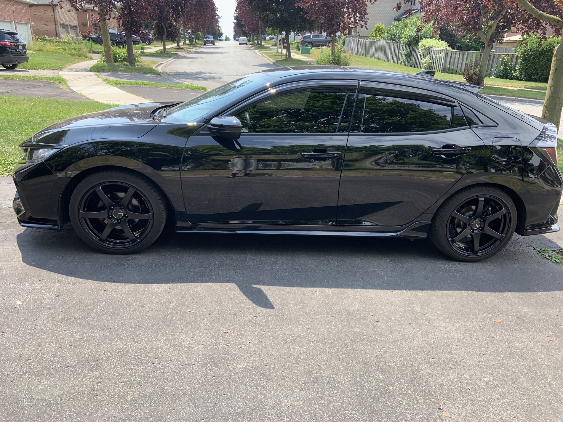 photo 3 Honda Civic custom wheels   18x8.5, ET , tire size 235/40 R18. x ET