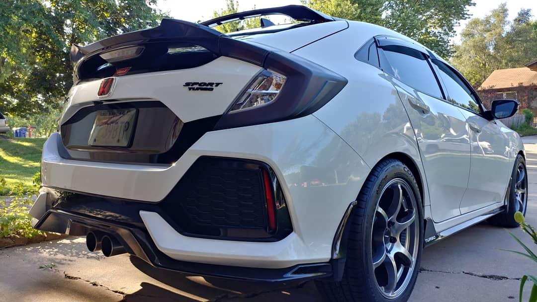 photo 2 Honda Civic custom wheels   18x8.5, ET +35, tire size 245/45 R18. x ET