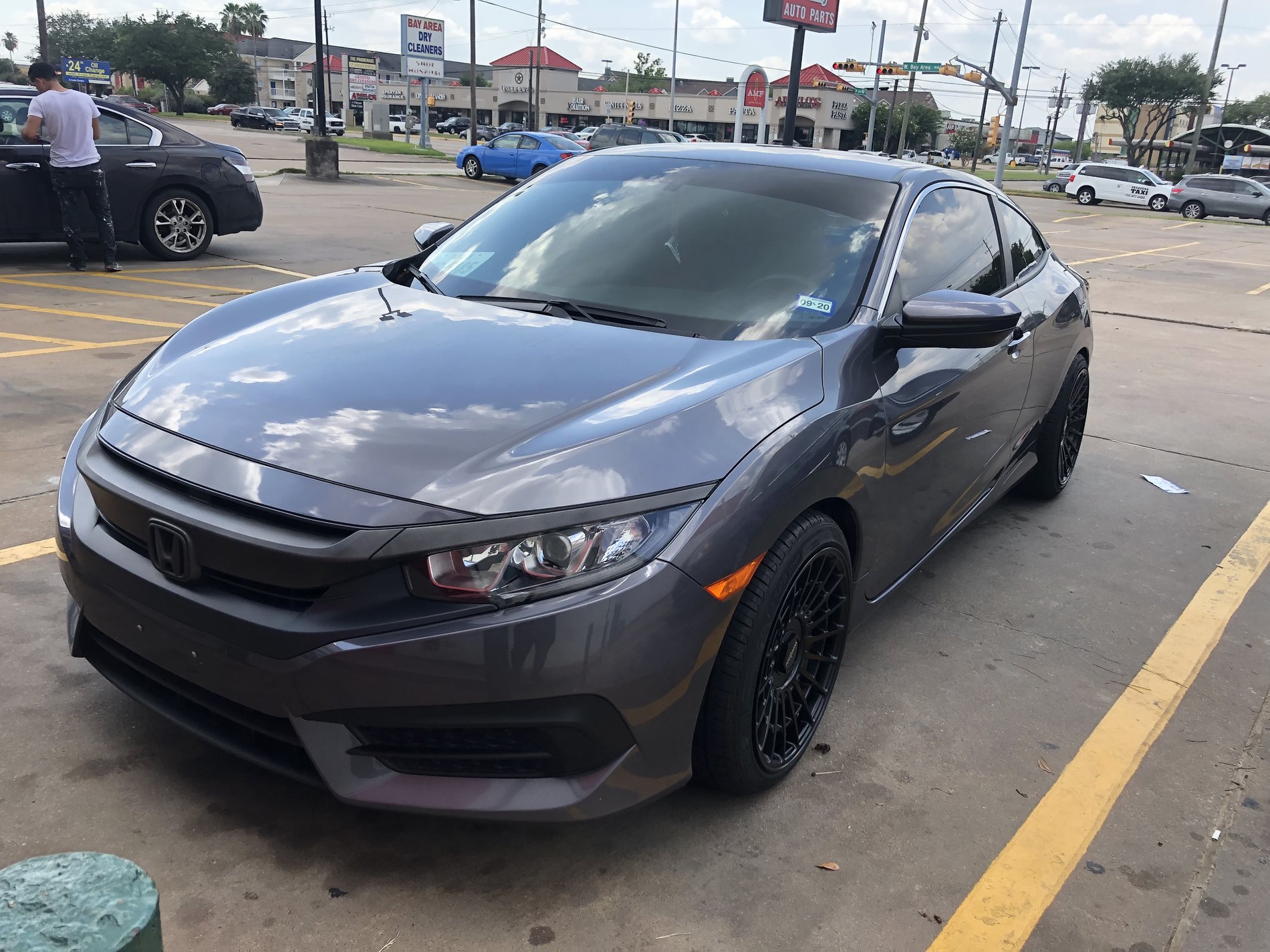 photo 2 Honda Civic custom wheels  R-142 18x9.5, ET +25, tire size 235/40 R18. x ET