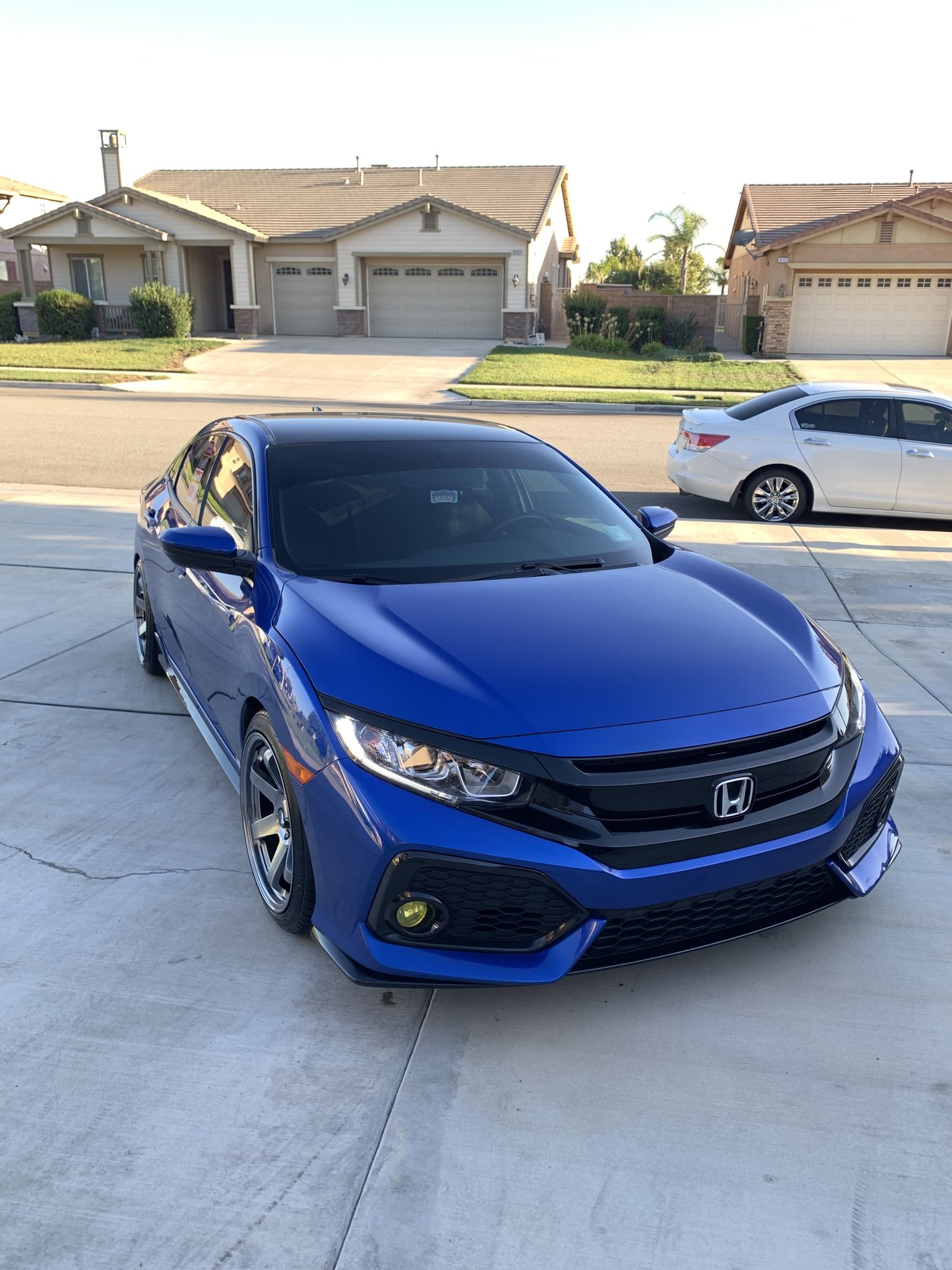 photo 2 Honda Civic custom wheels   18x9.5, ET +38, tire size 225/40 R18. x ET