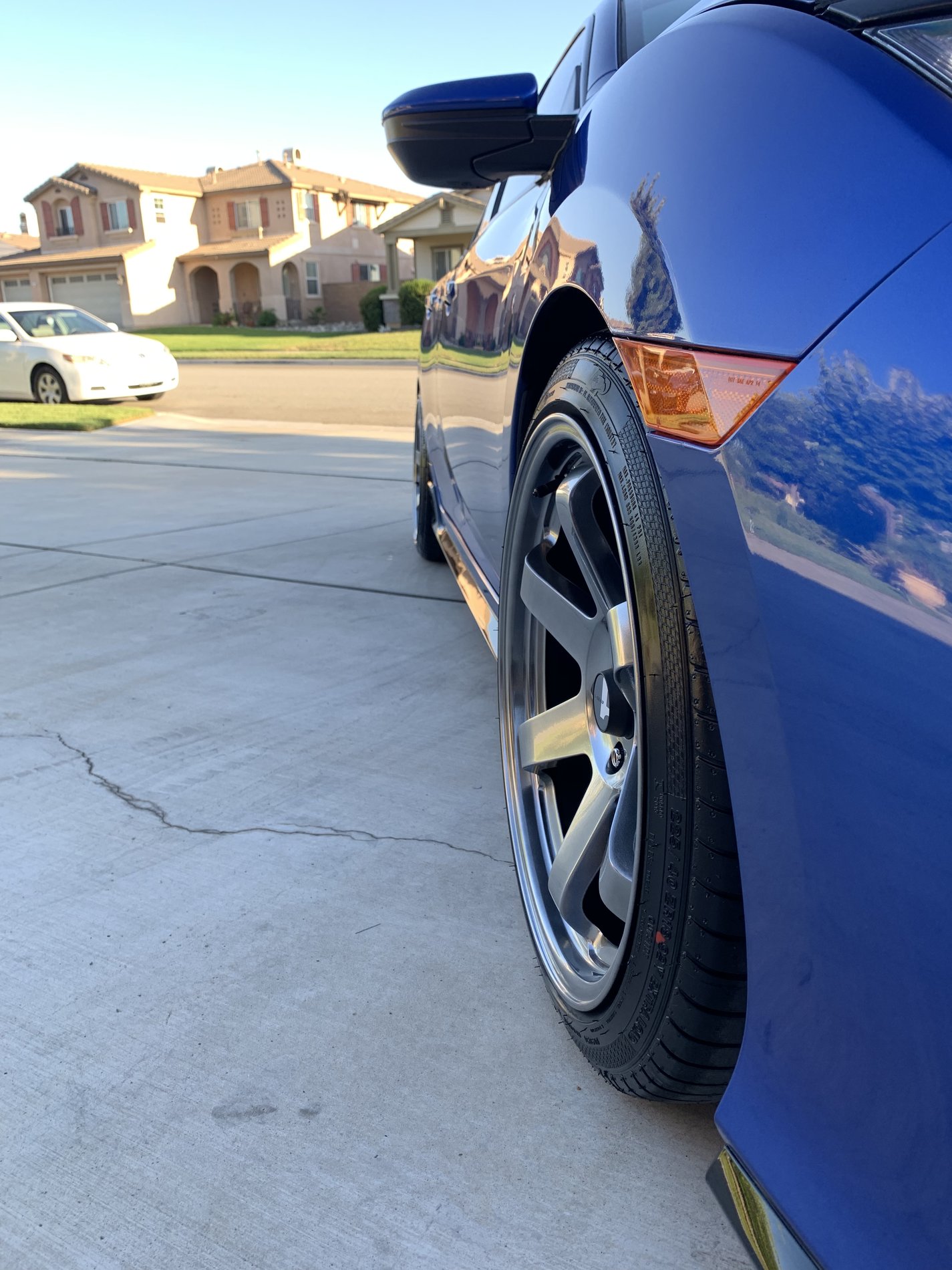 photo 3 Honda Civic custom wheels   18x9.5, ET +38, tire size 225/40 R18. x ET